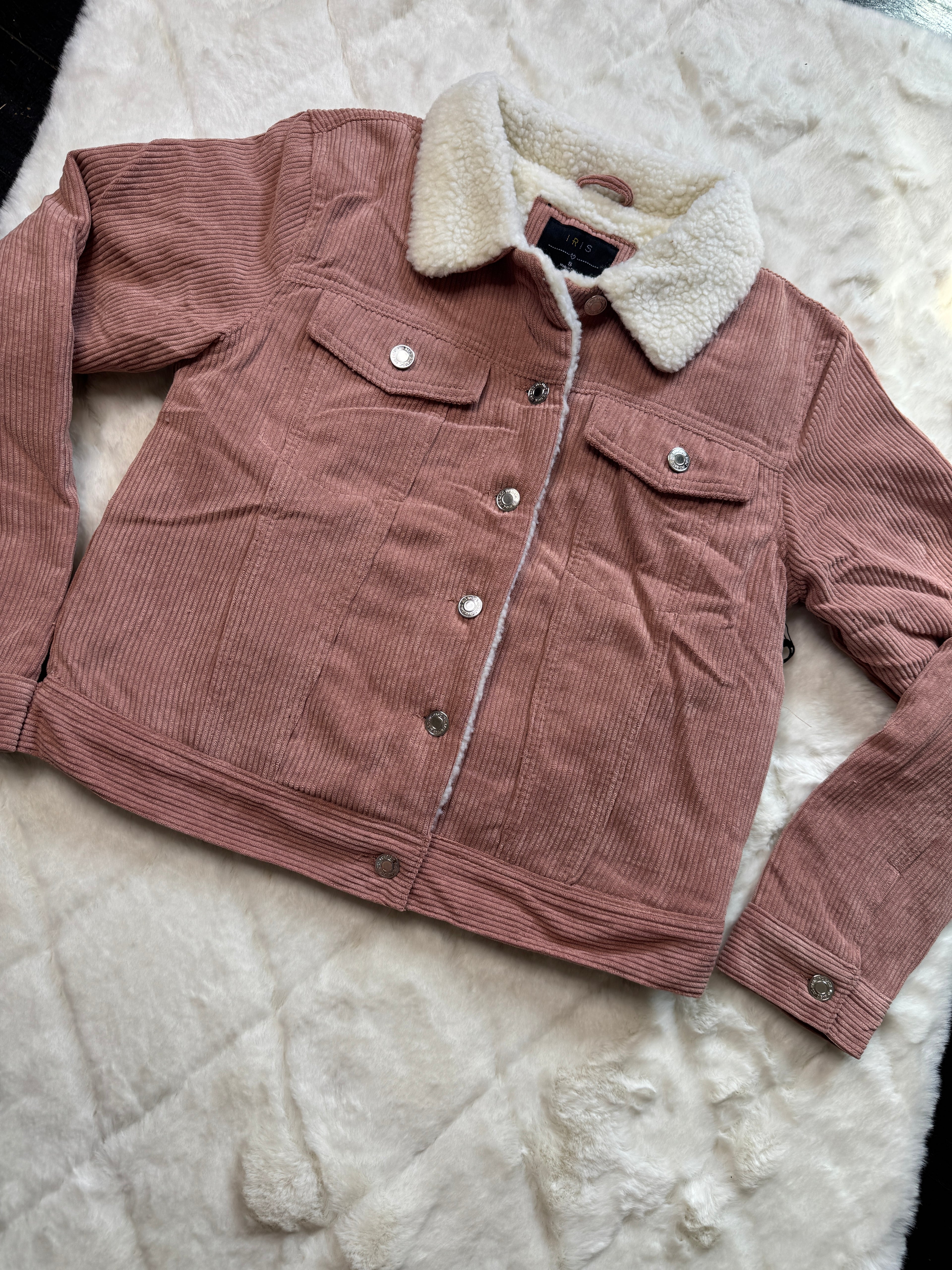 Pink CozySheep Winter Jacket Size S