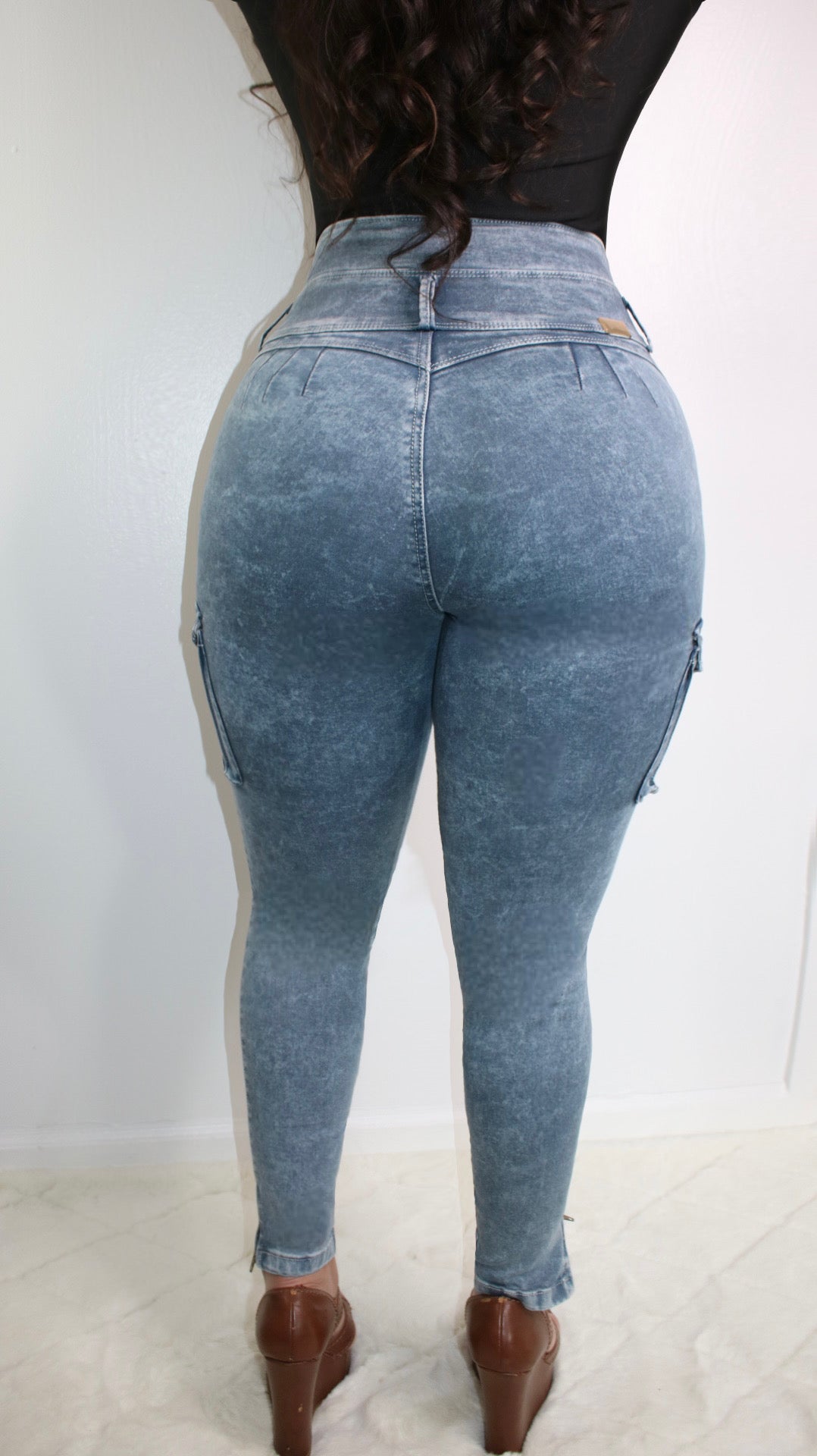 Ref: Arely 2 Colombian Jean with Internal 360 Faja in Waist