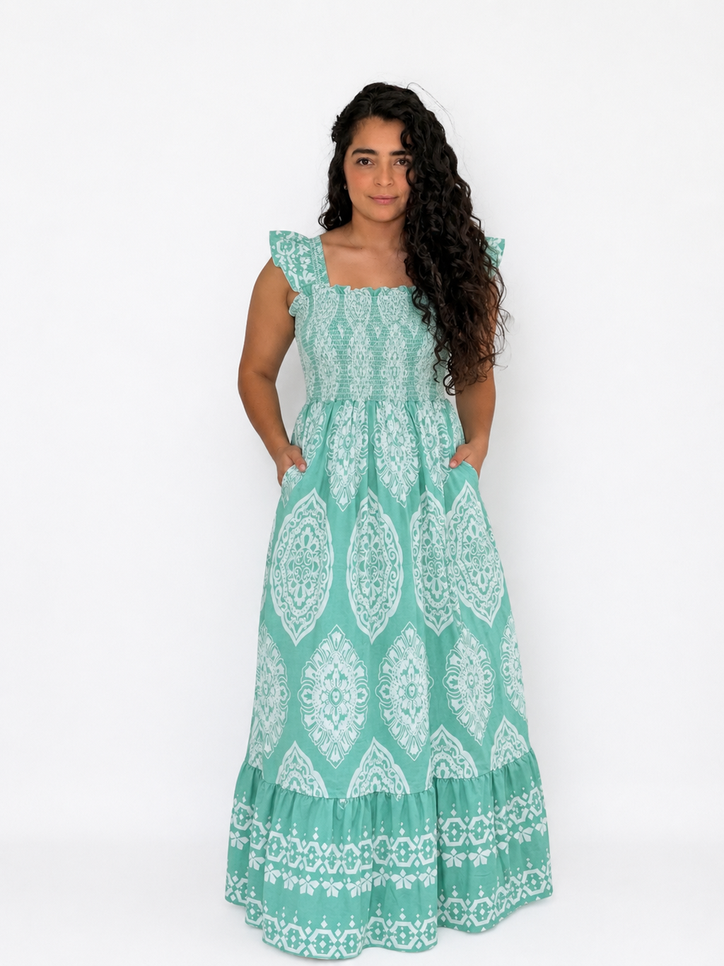 Mosaic Maxi Dress