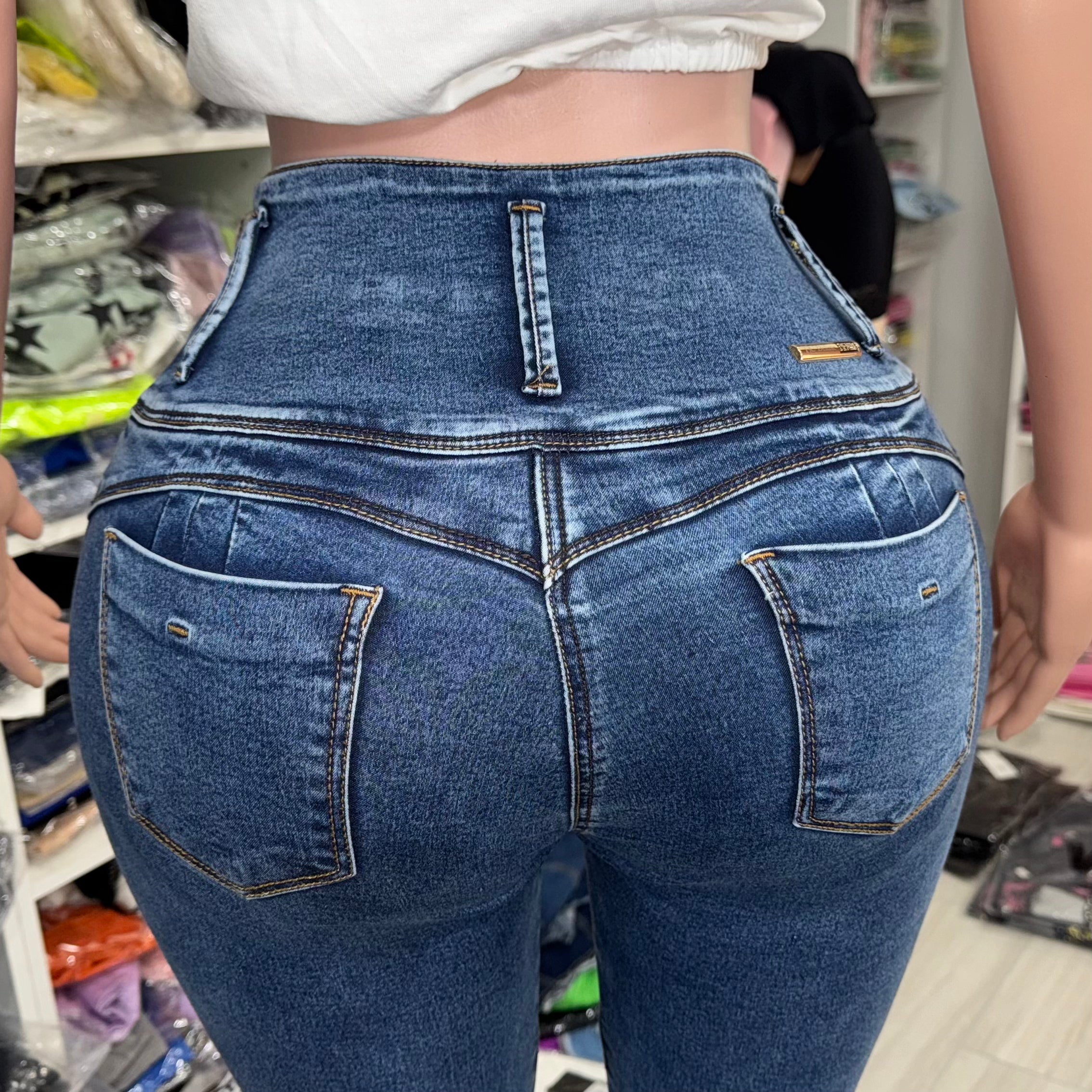 Ref: Brenda Colombian Jean with Lower Belly Control and Booty Lifting