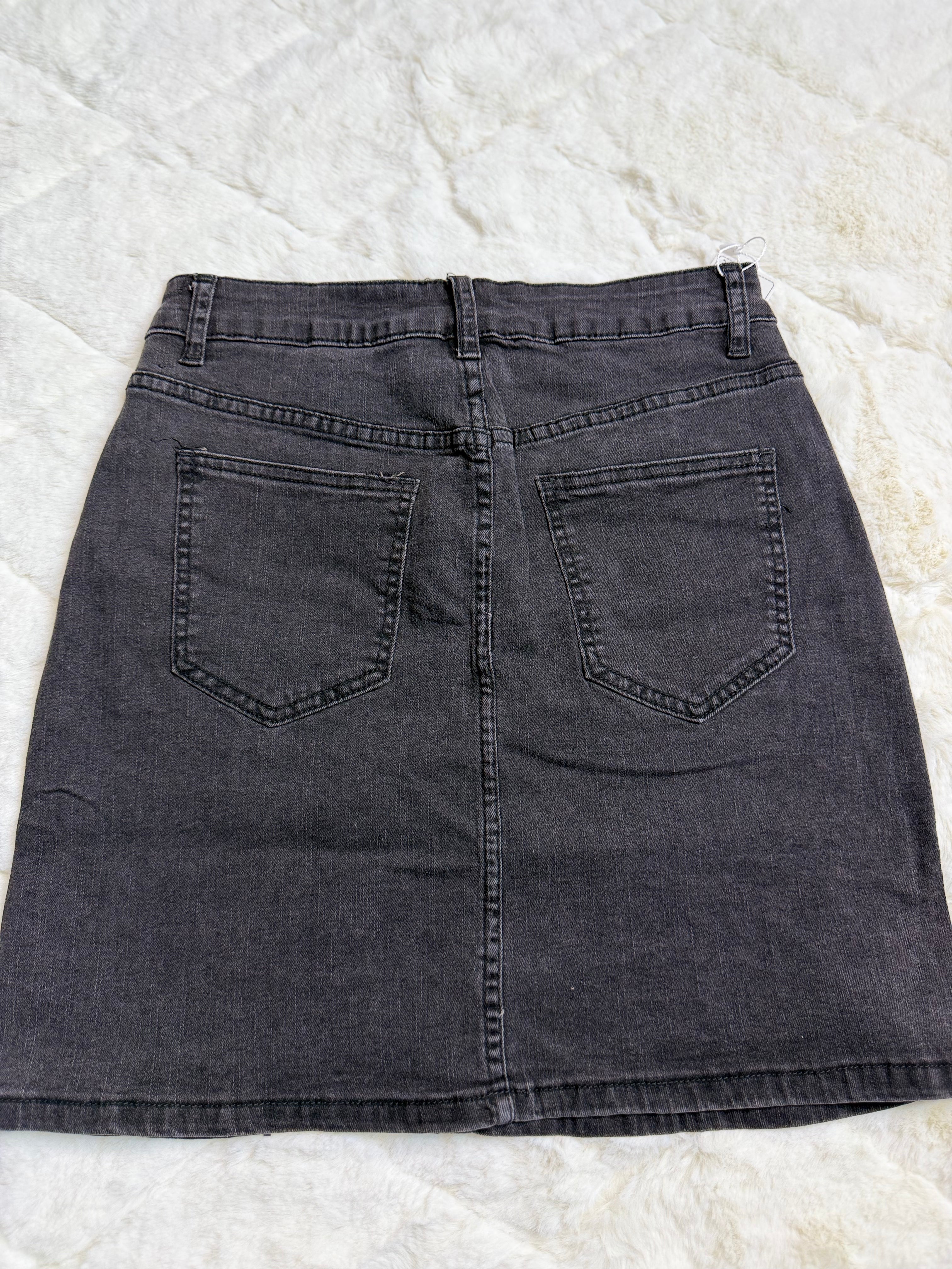 923 Midnight Spark Rhinestone Skirt ✨🖤