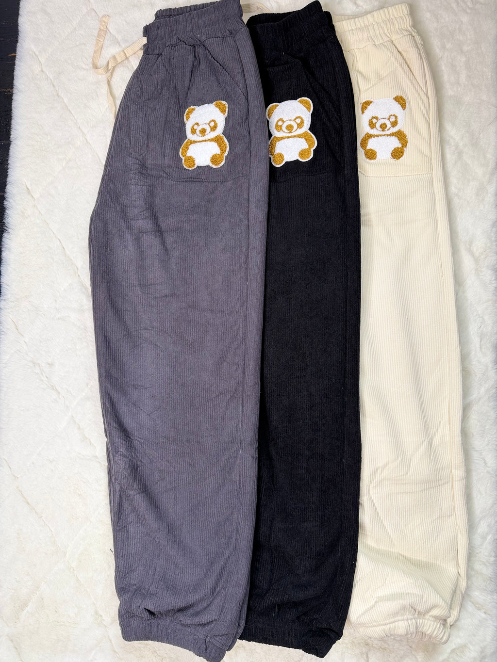 1837 Bear Super CozyFleece Winter Pants