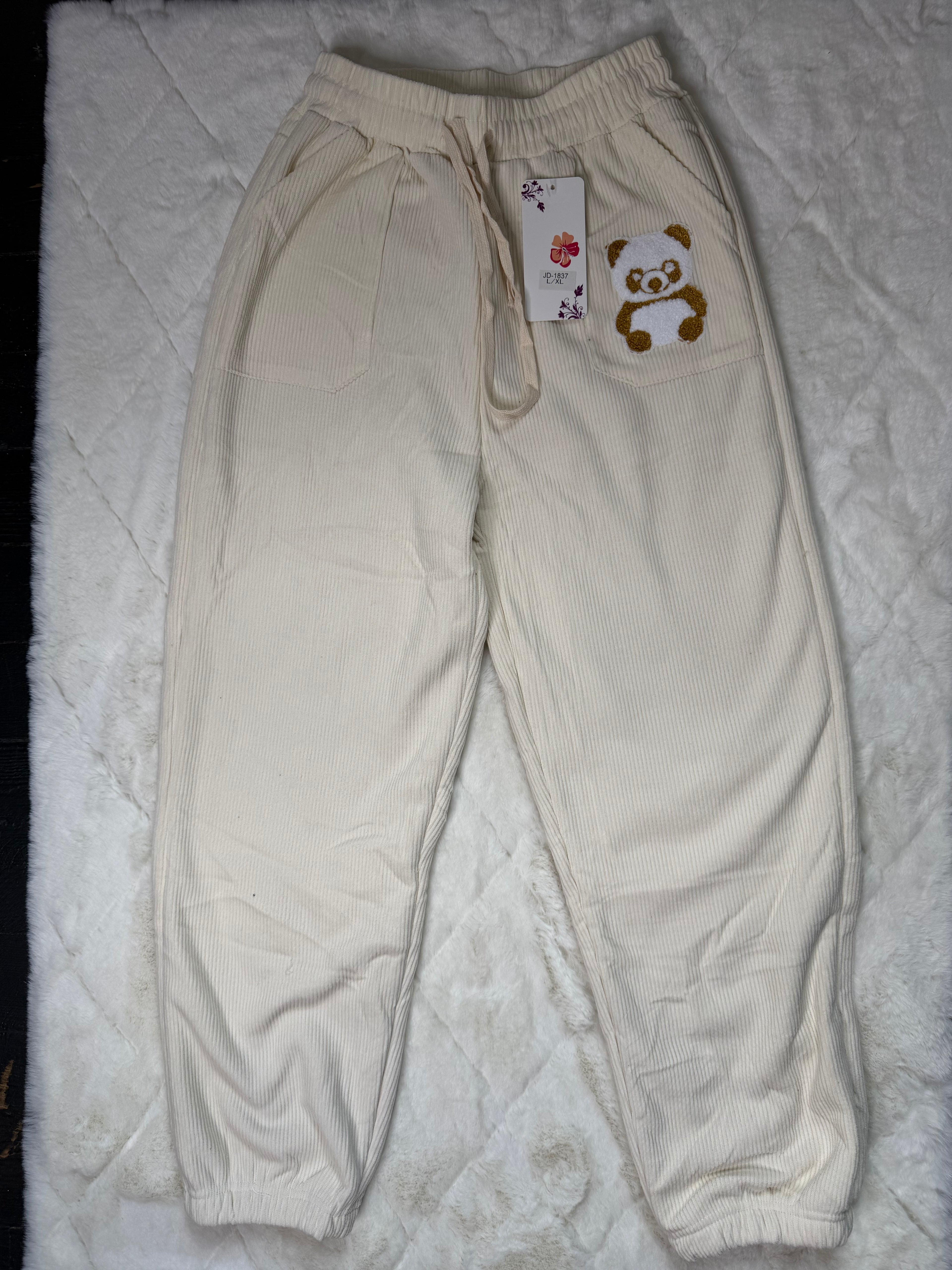 1837 Bear Super CozyFleece Winter Pants