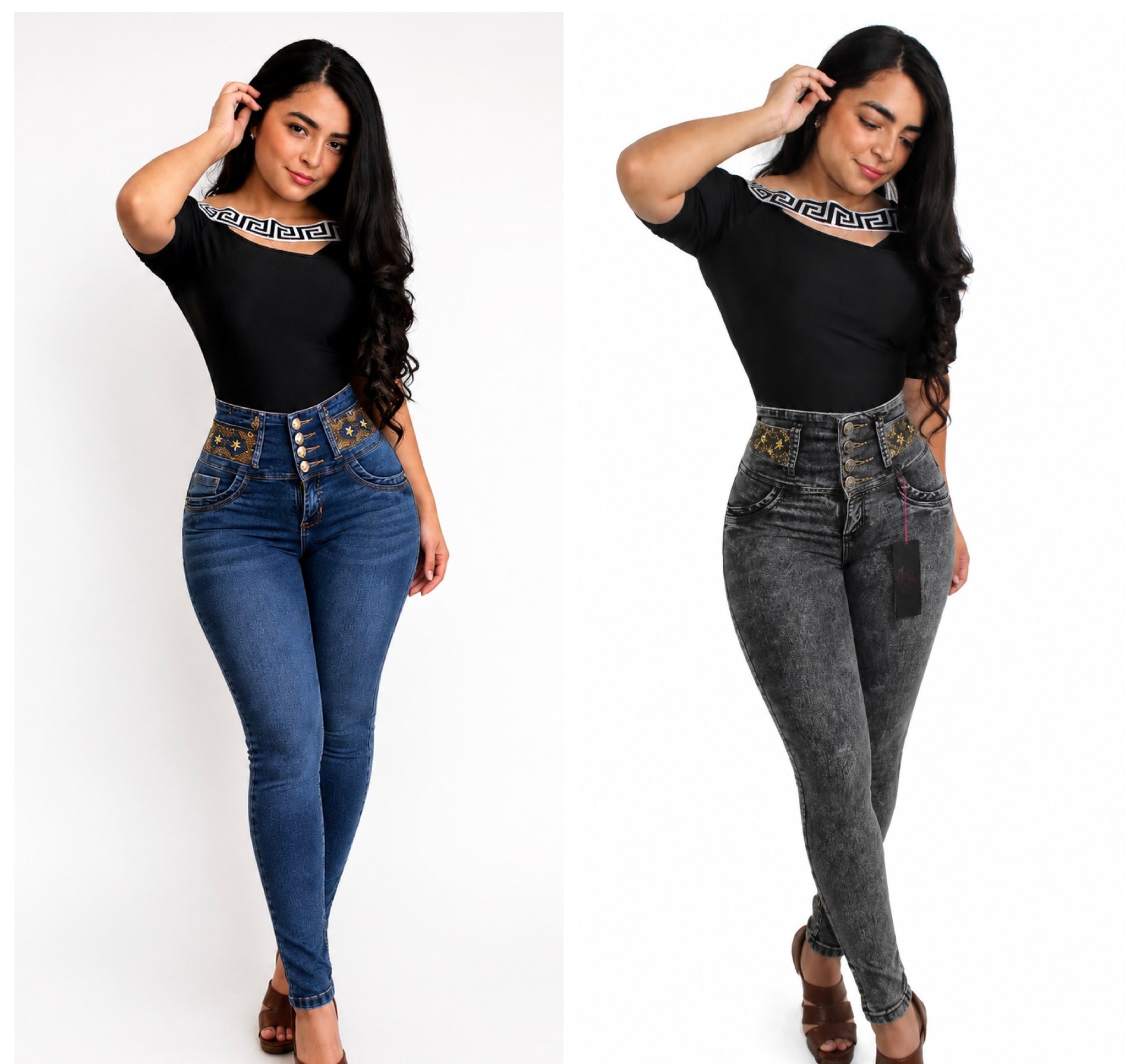 Ref: Brenda Colombian Jean with Lower Belly Control and Booty Lifting