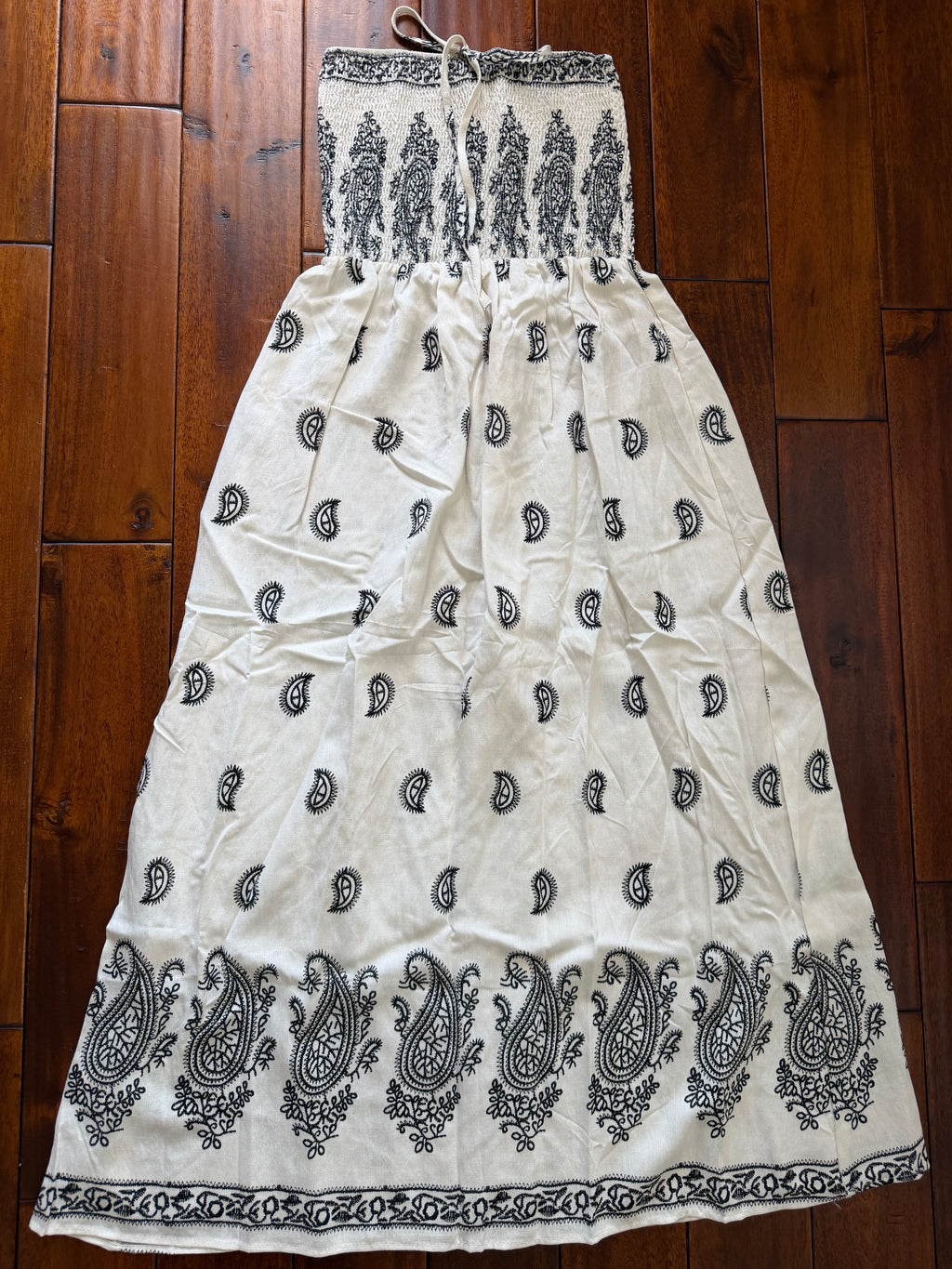 Luna Strapless Boho Dress