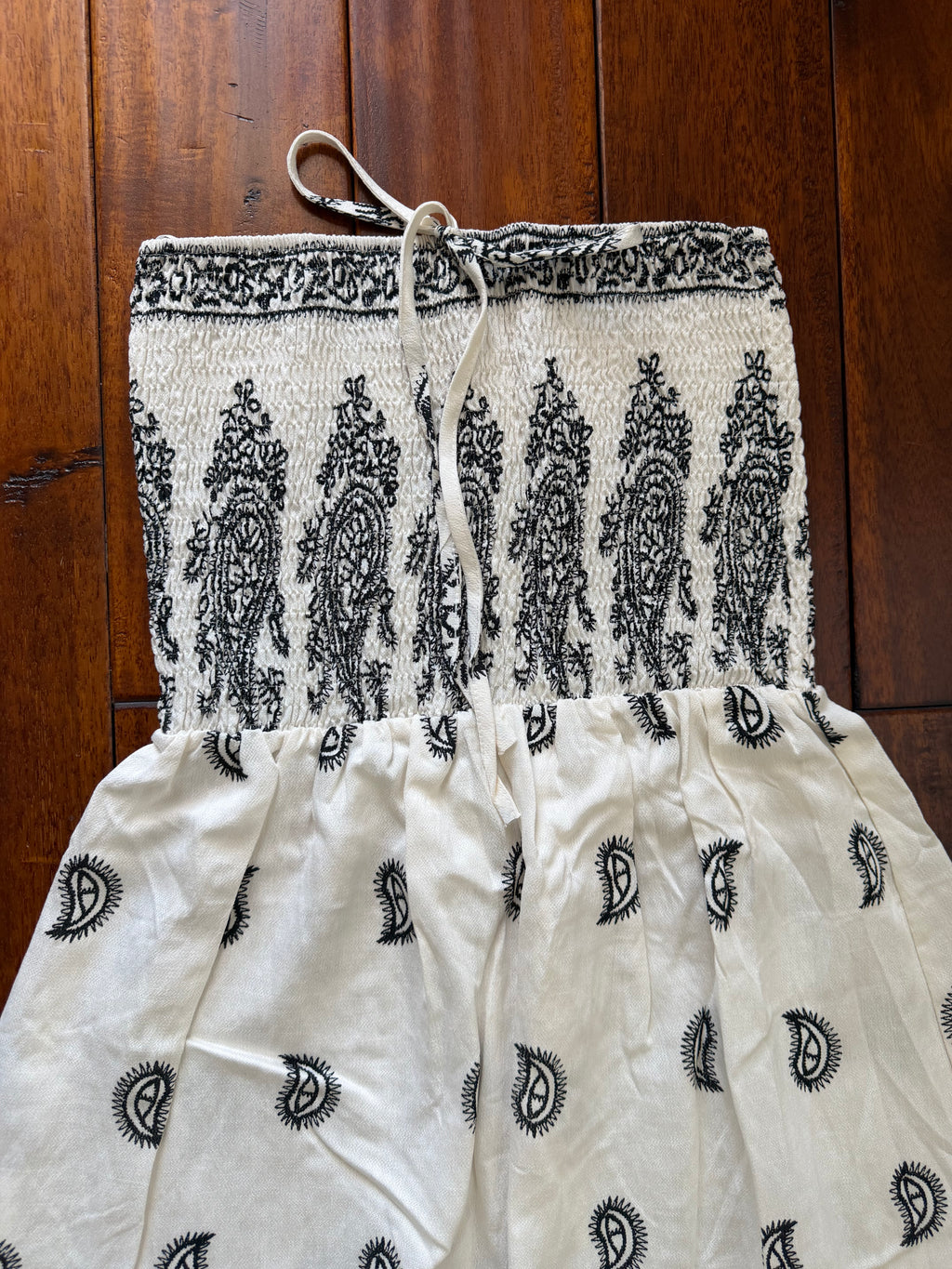 Luna Strapless Boho Dress