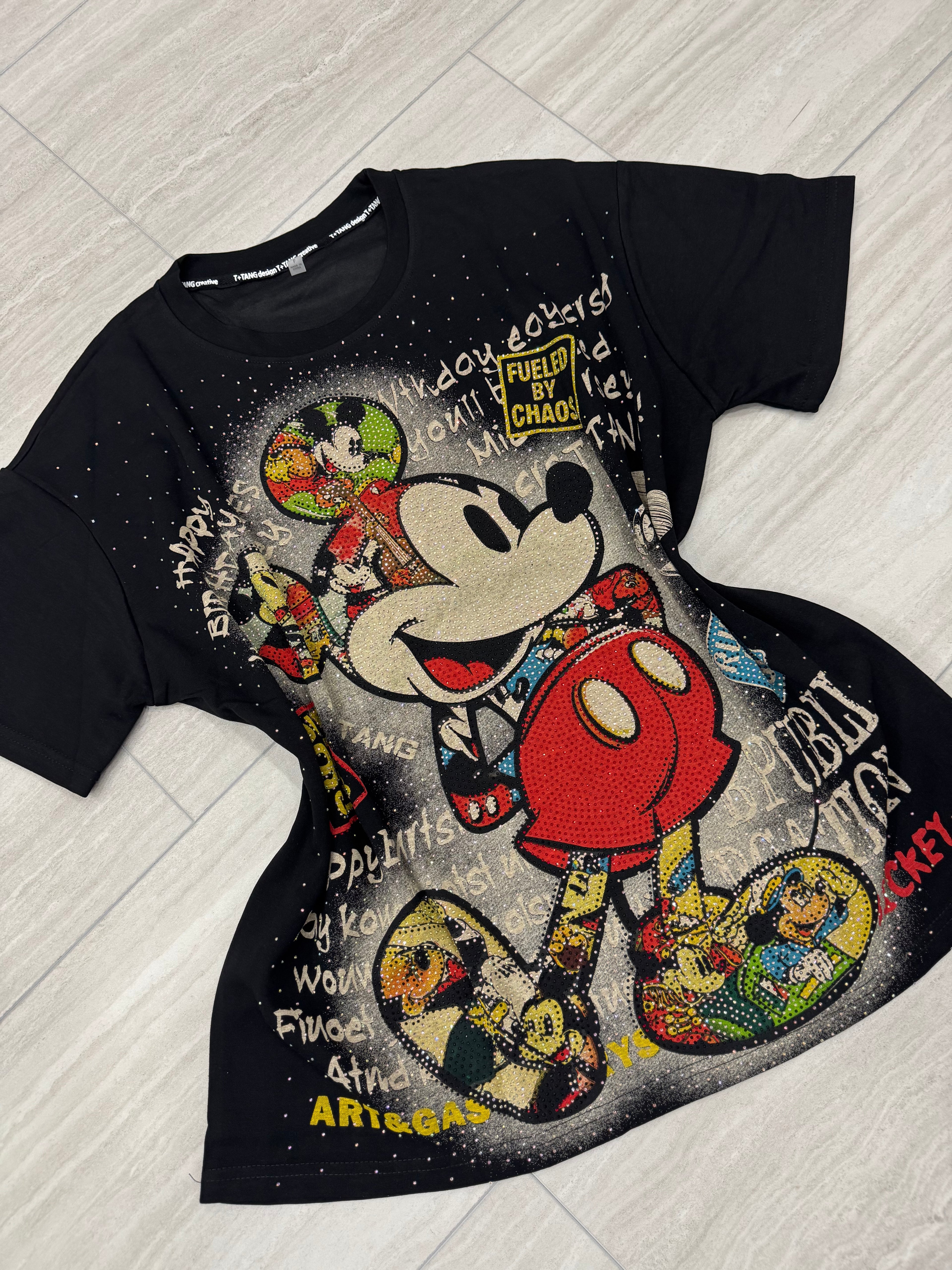 Raton Oversize T-Shirt with Stone