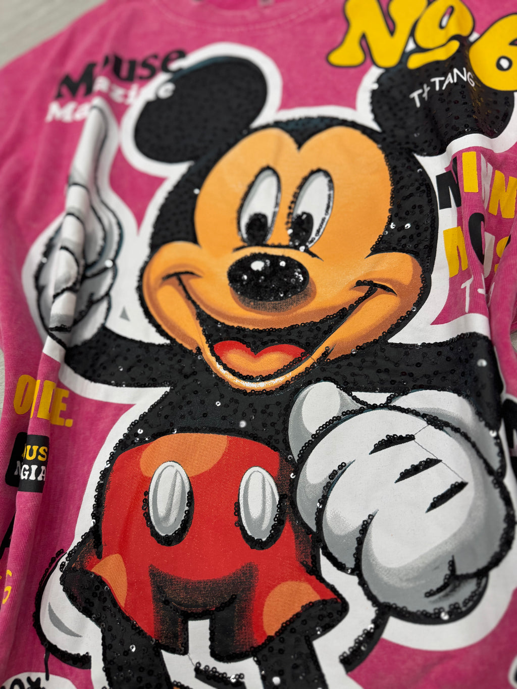 Raton Oversize Pink T-Shirt