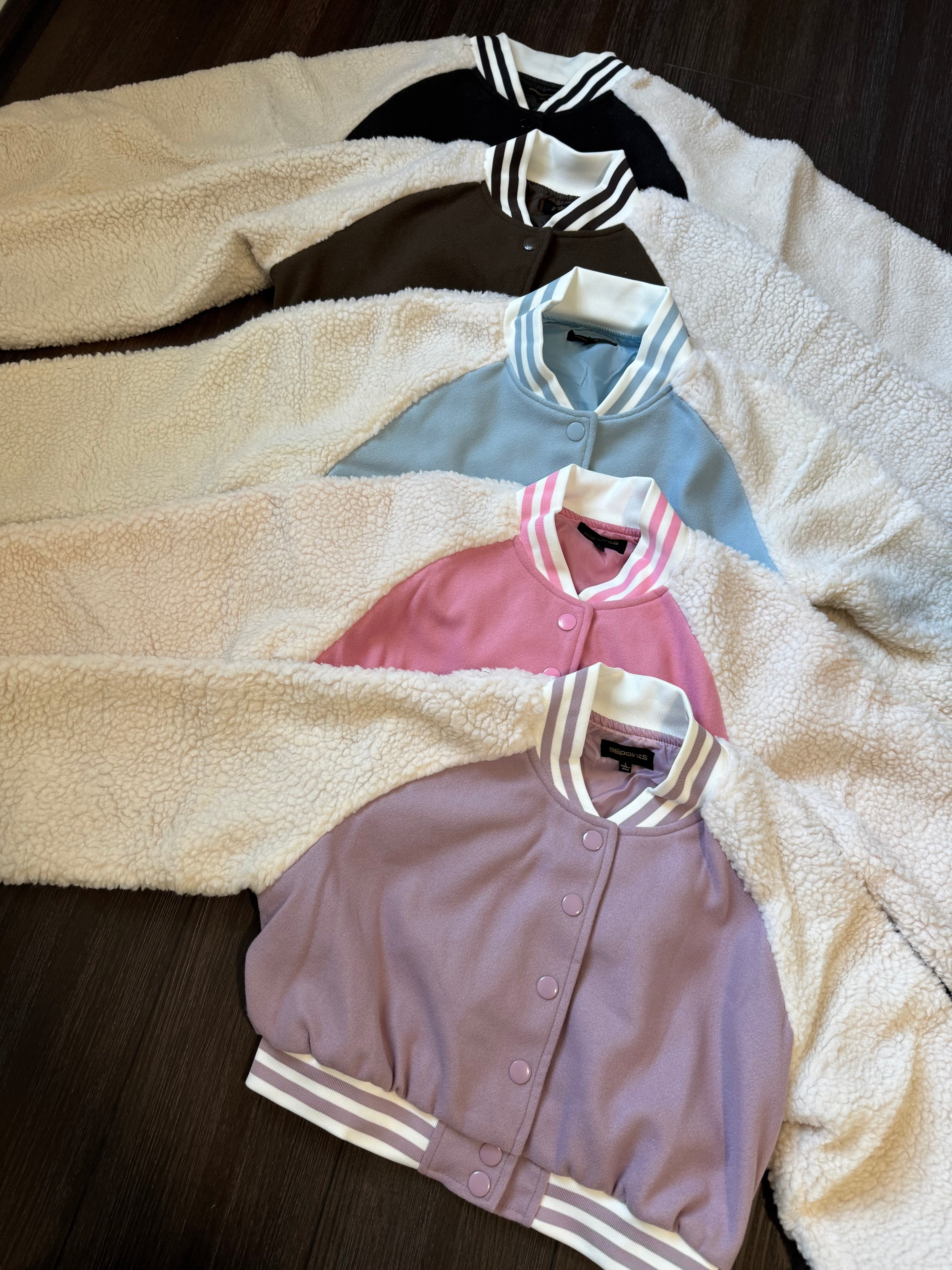 Fluffy Casual Jackets
