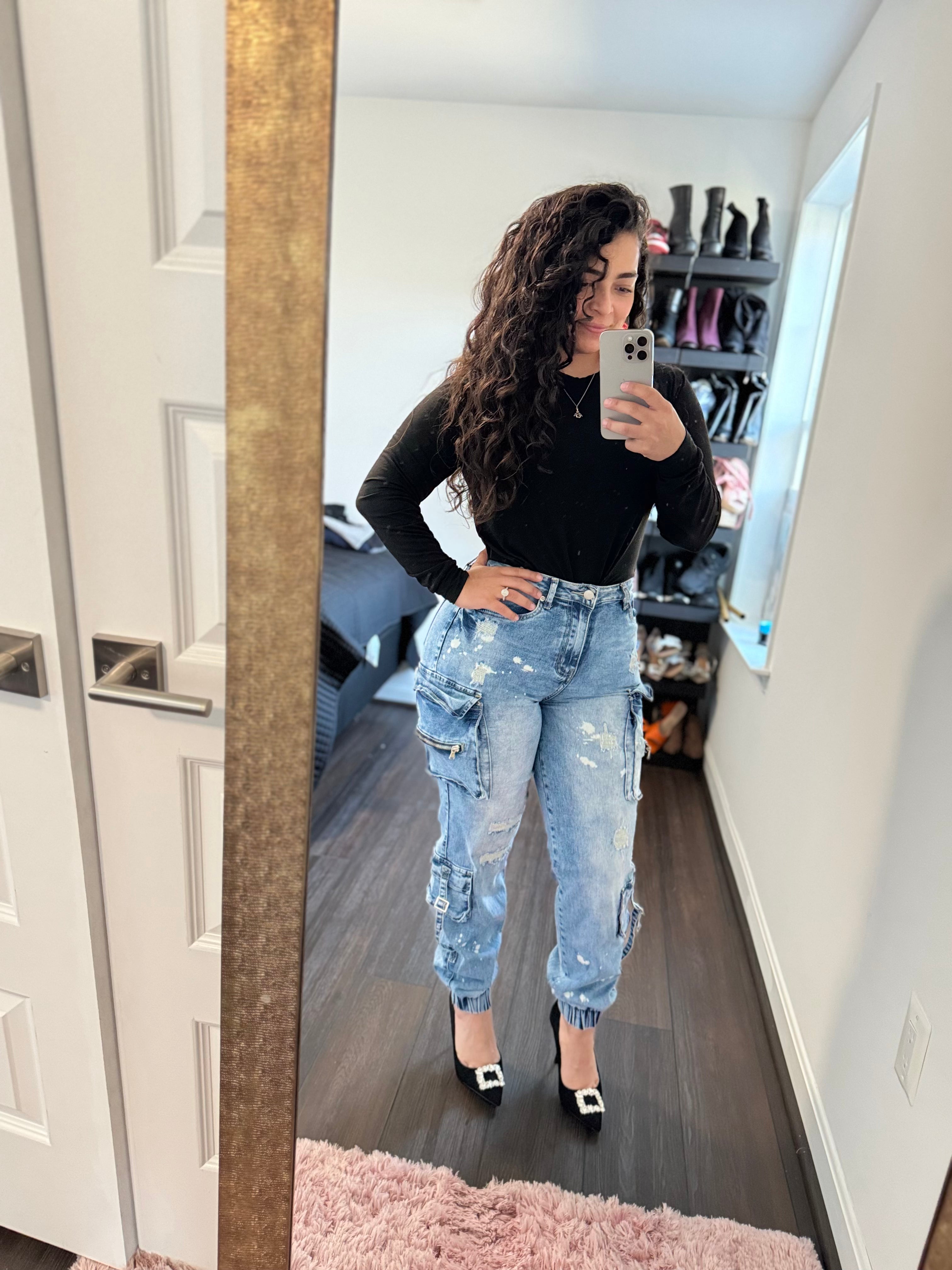 Full Cargo Jogger Jeans
