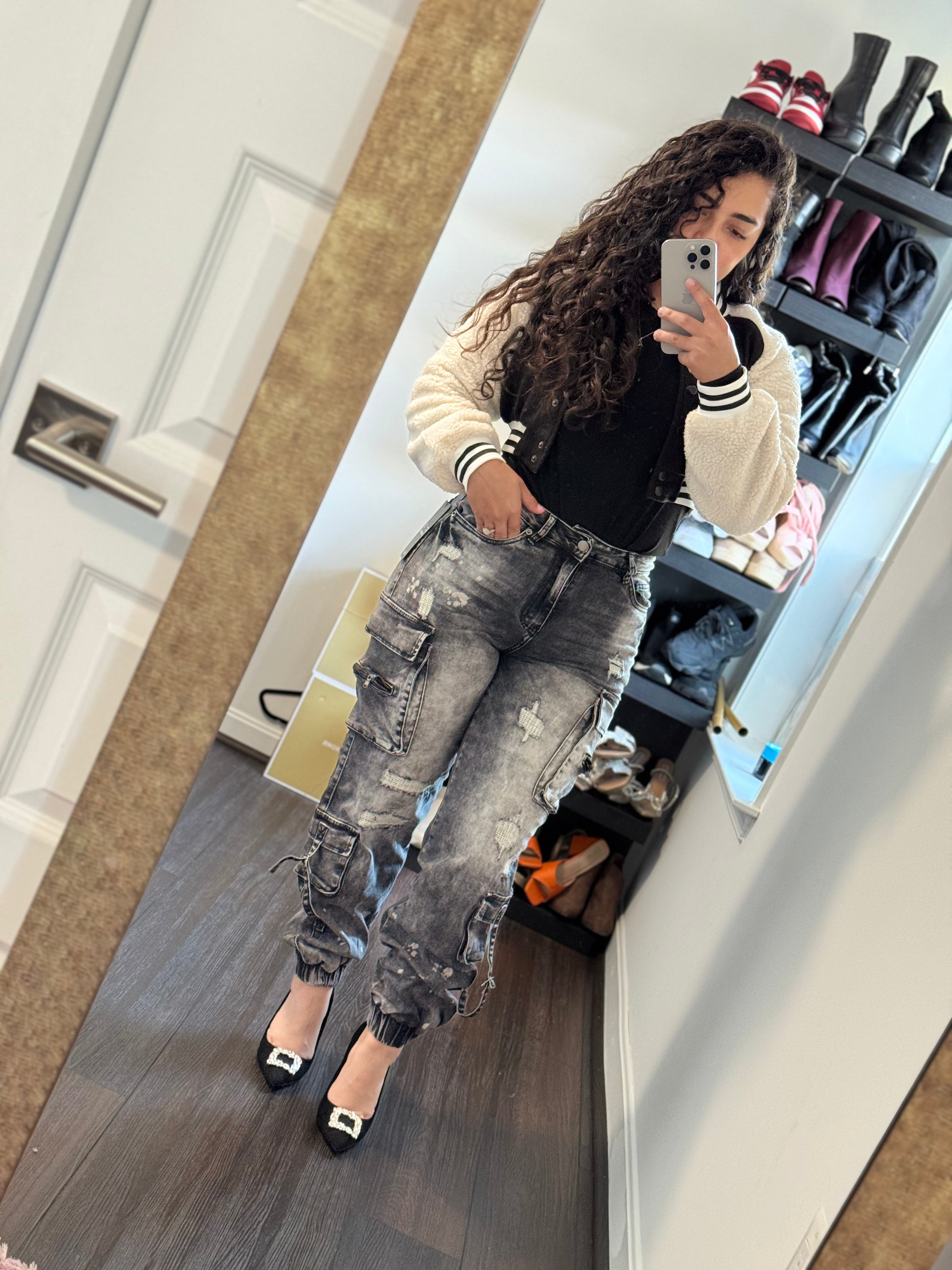 Full Cargo Jogger Jeans