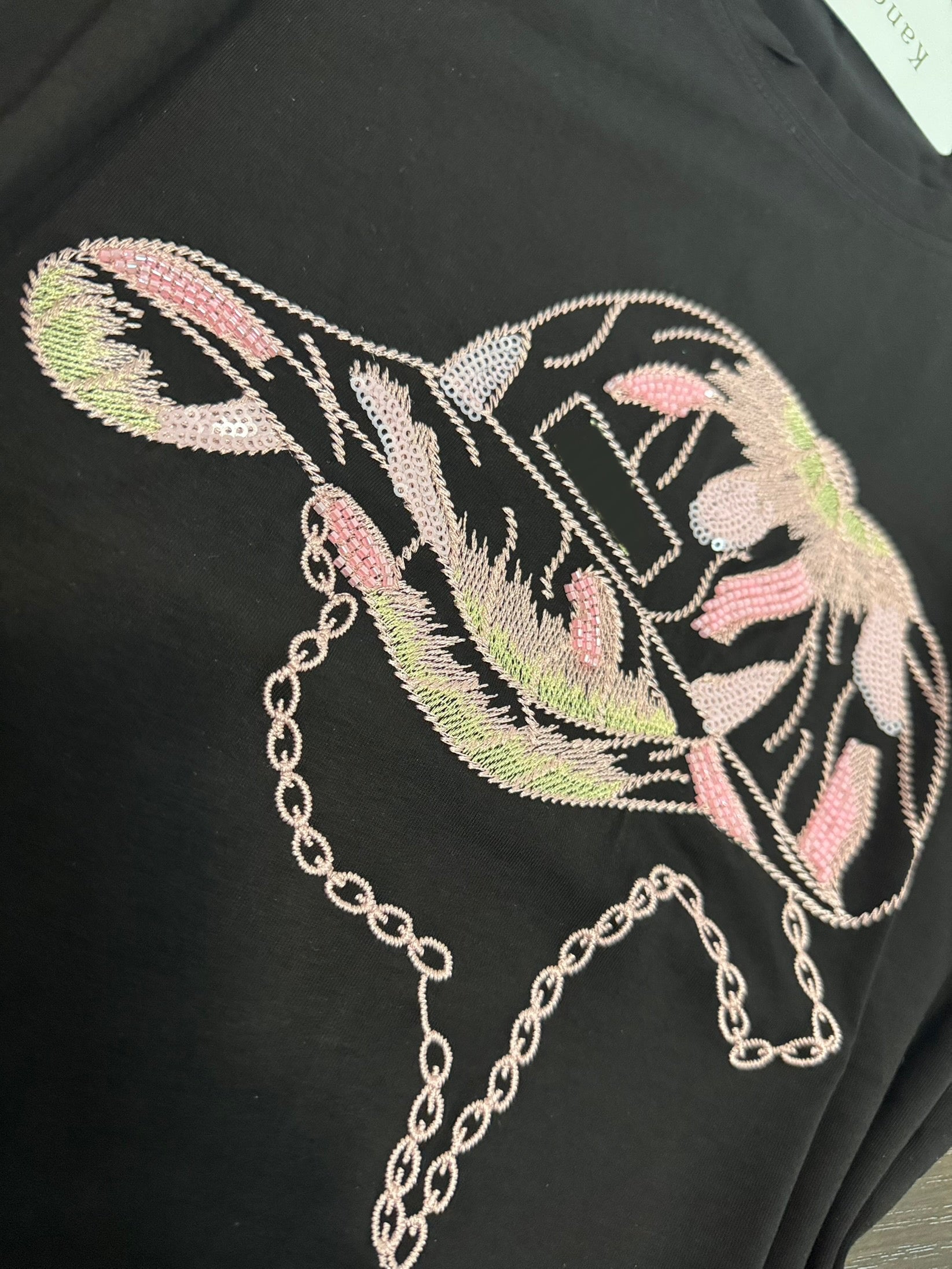 Hat Casual Graphic Embroidered T-Shirt