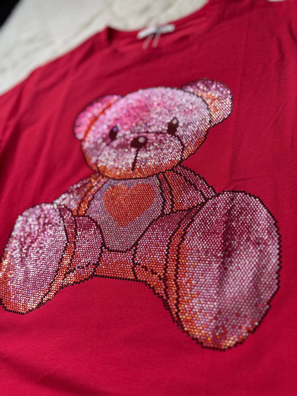 235 Sparkle Teddy Tee