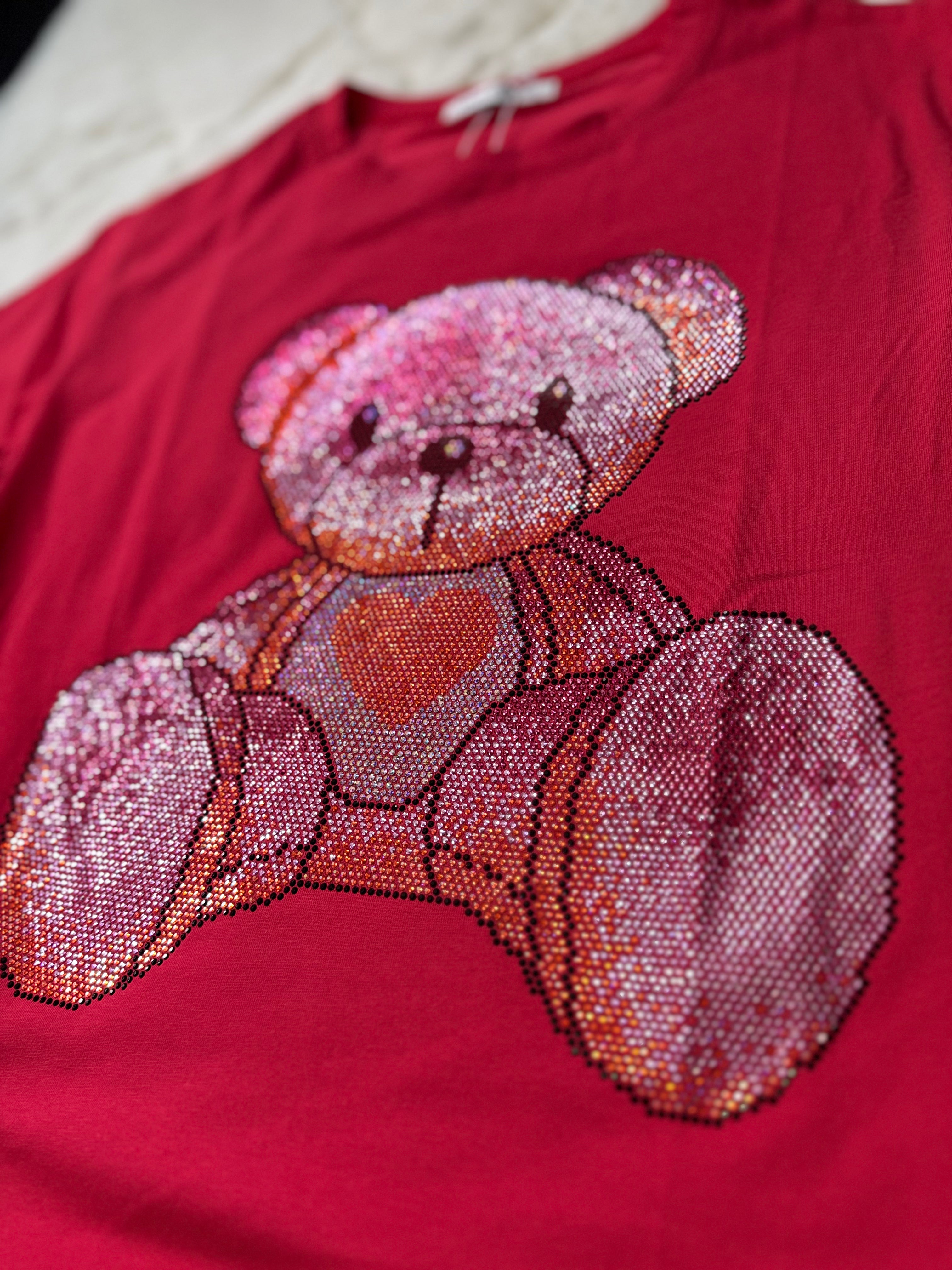 235 Sparkle Teddy Tee