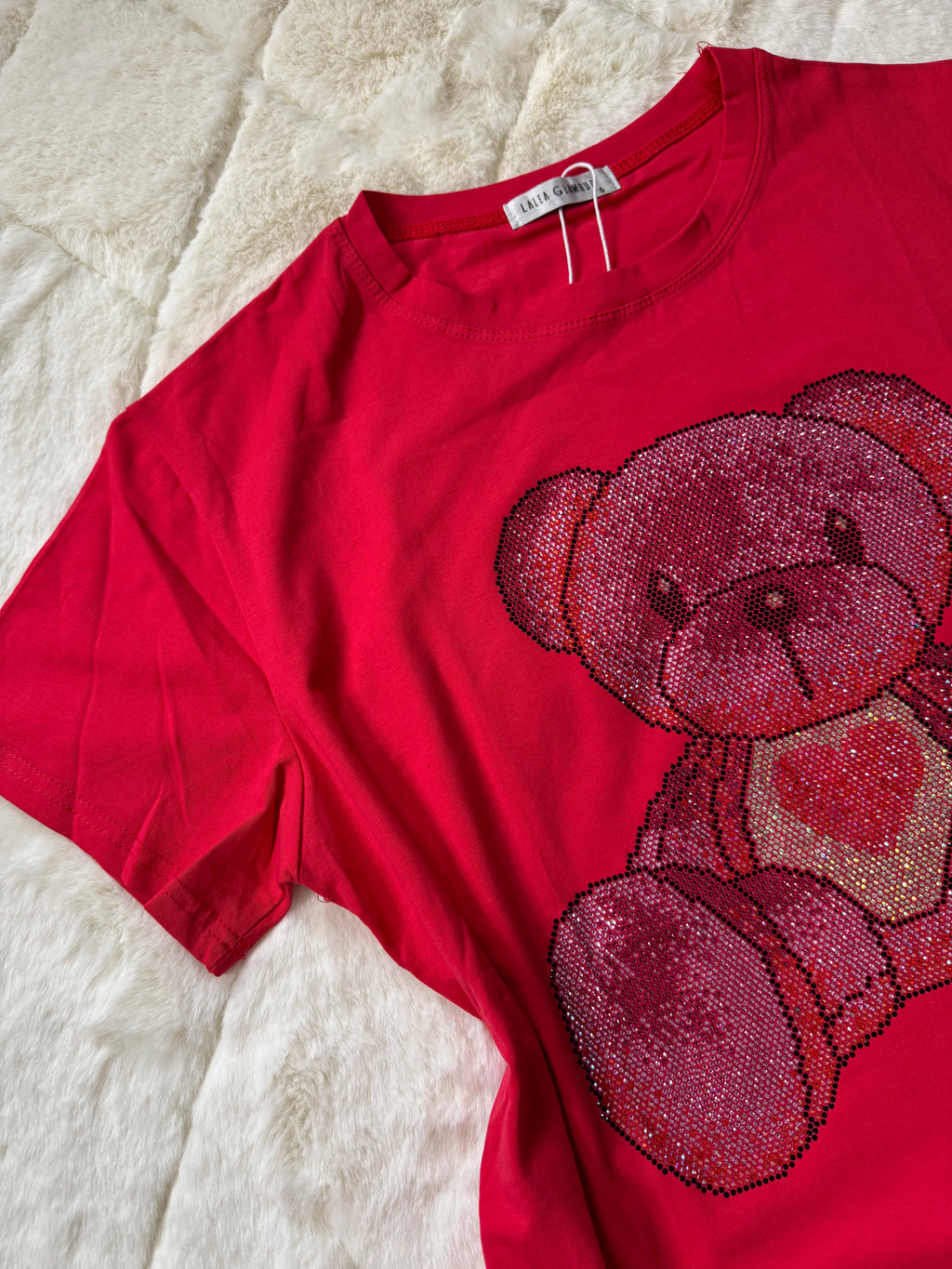 235 Sparkle Teddy Tee