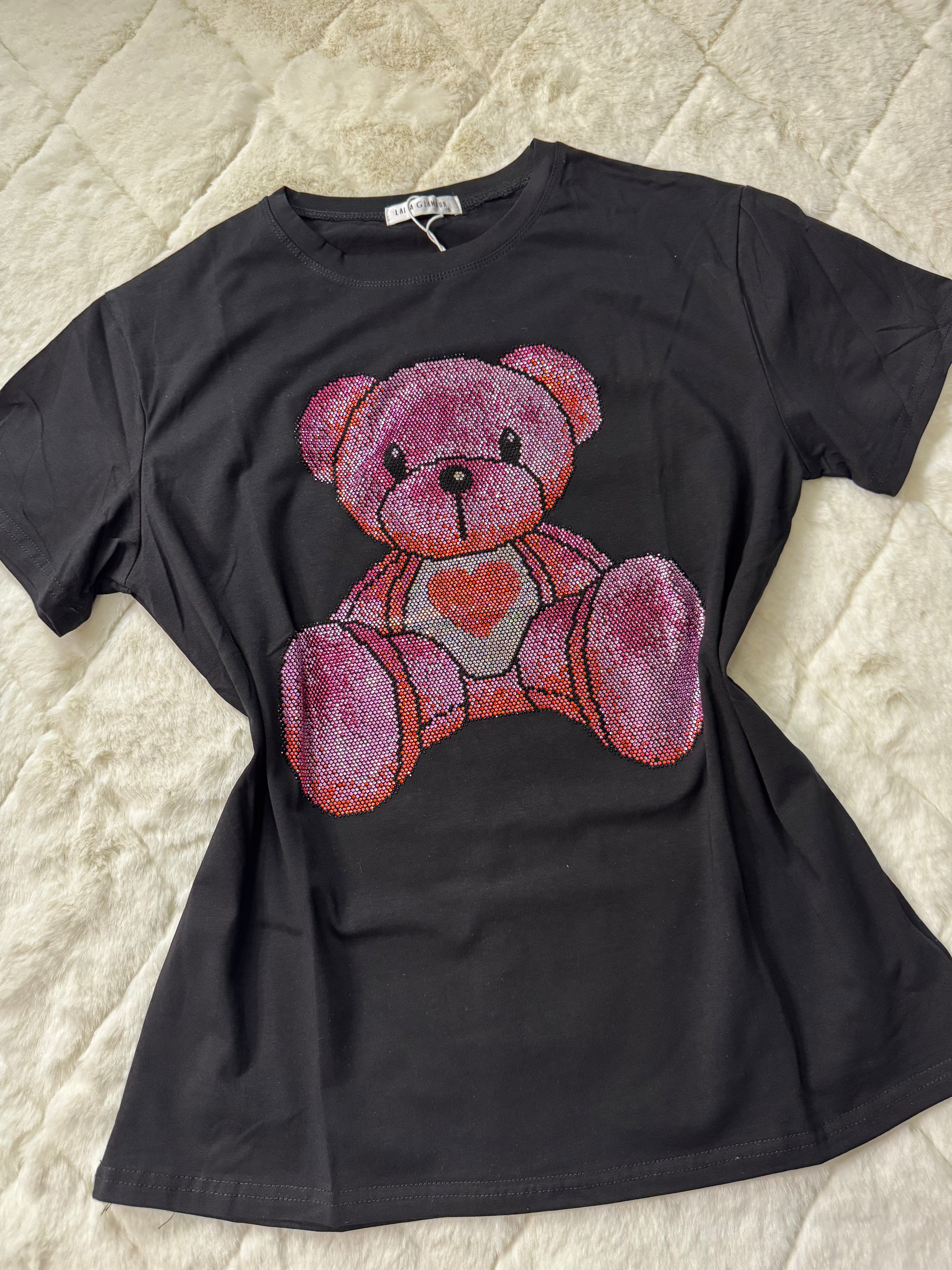235 Sparkle Teddy Tee