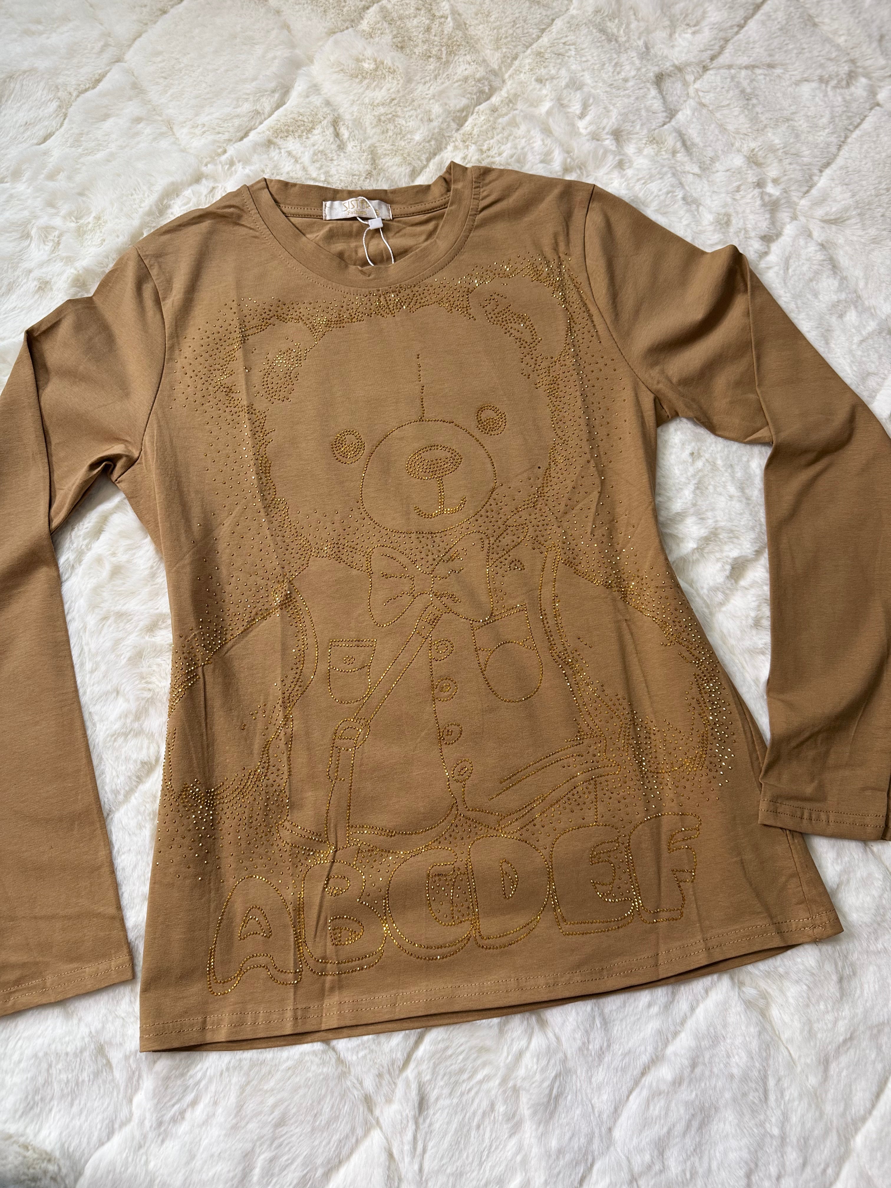 241022 Latte Sparkle Teddy Tee