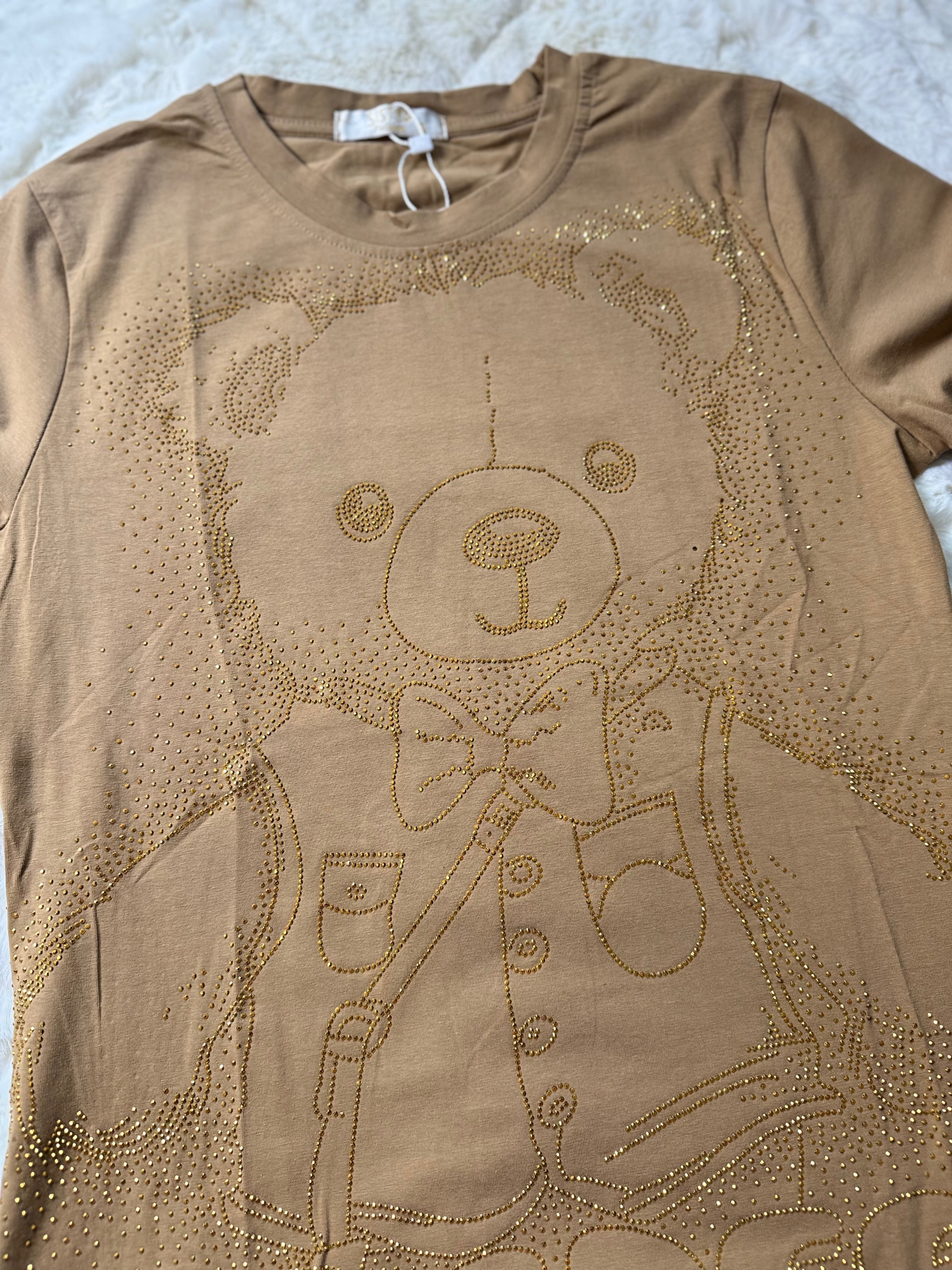 241022 Latte Sparkle Teddy Tee