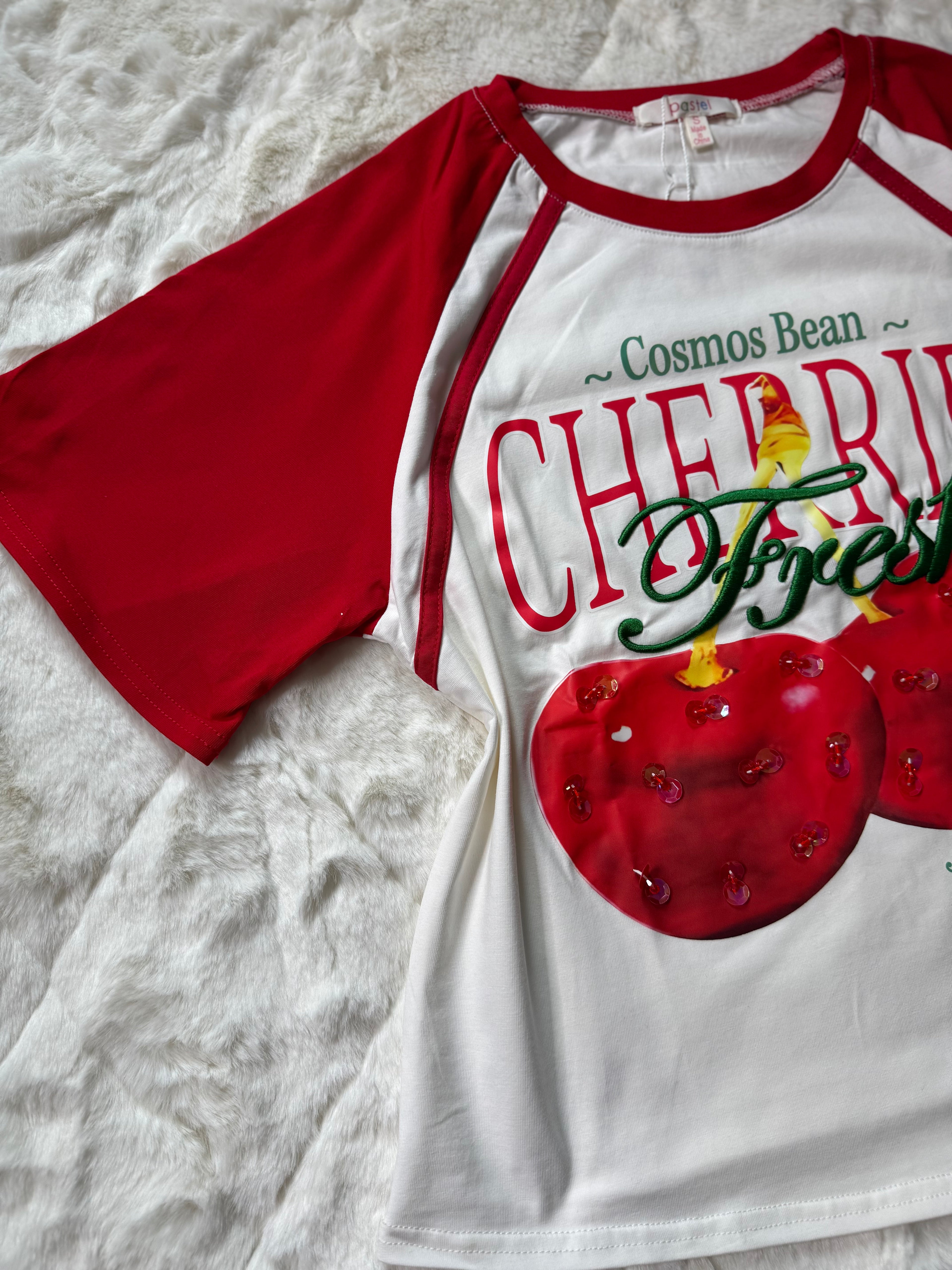 30156 Fresh Cherry Funny Tee