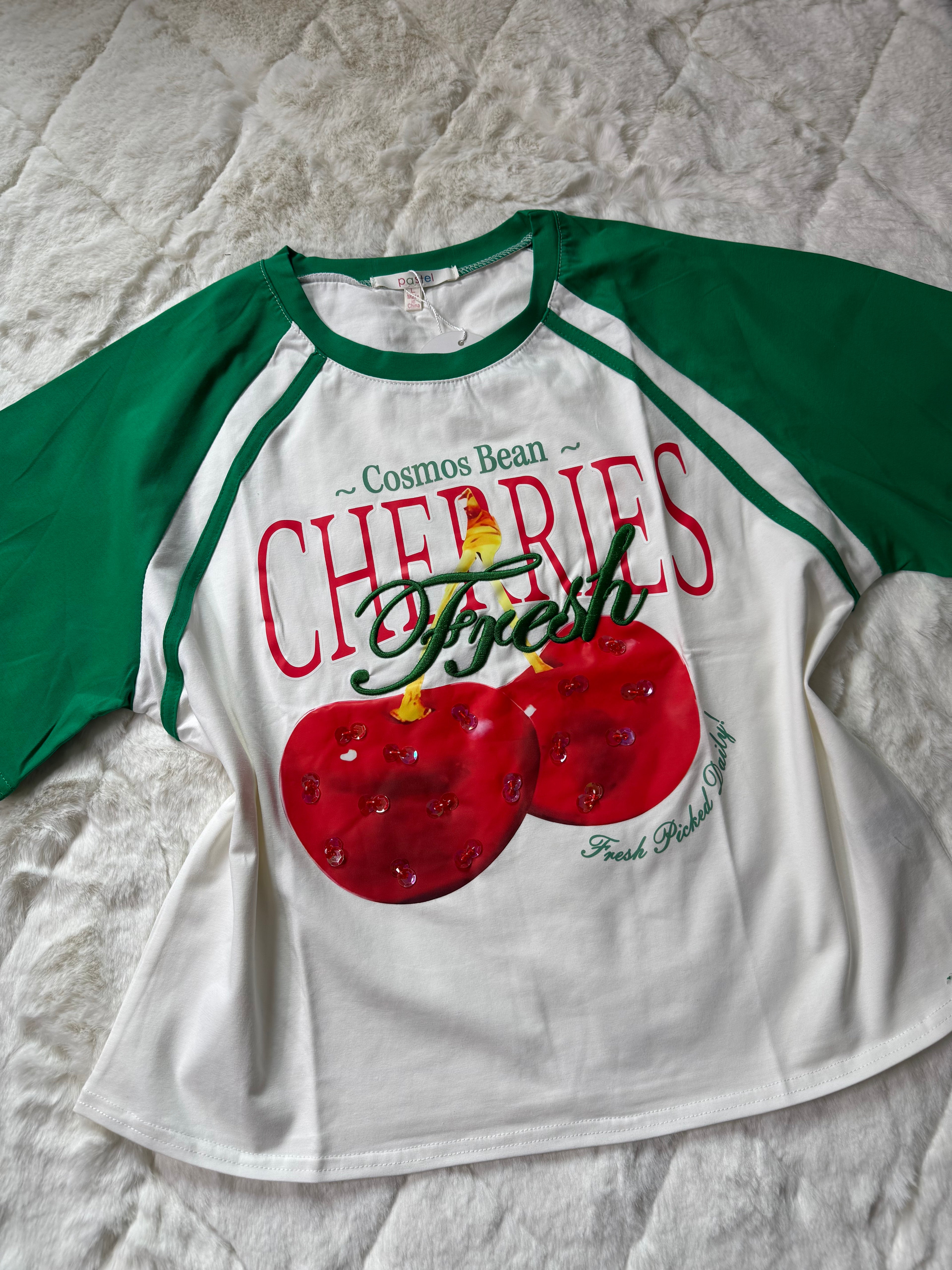 30156 Fresh Cherry Funny Tee