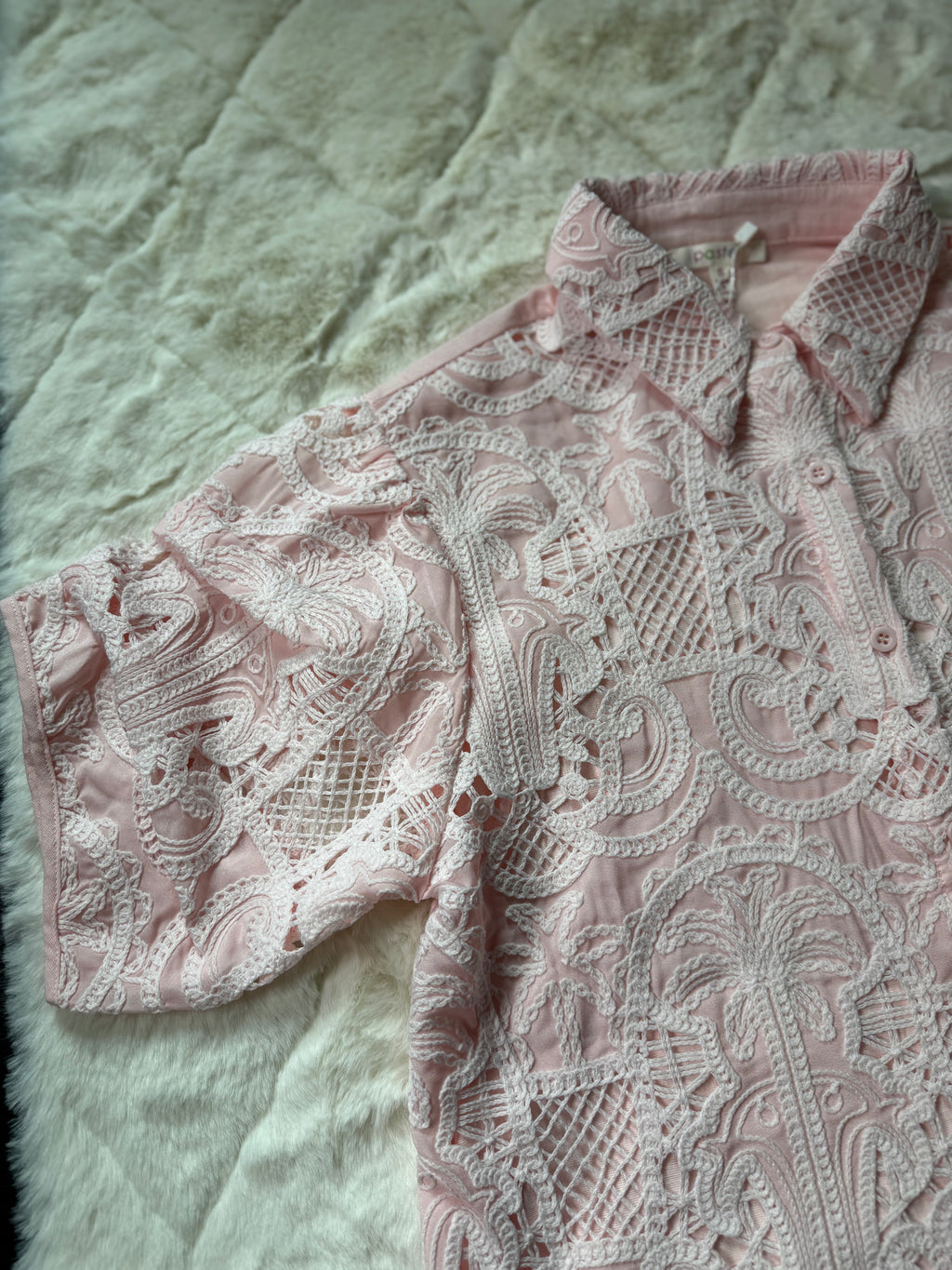 71348 Pastel Blouse Baby Pink