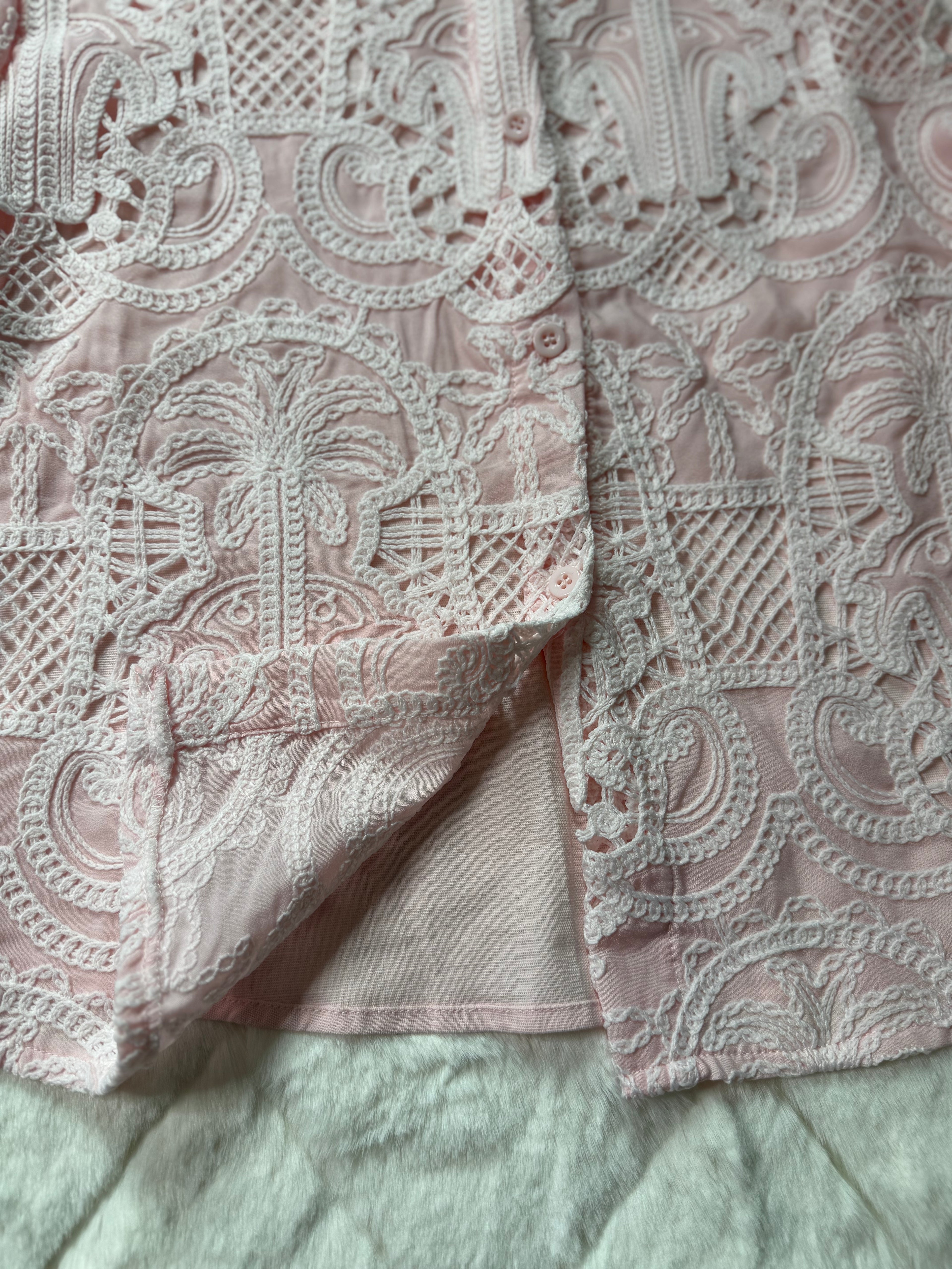 71348 Pastel Blouse Baby Pink