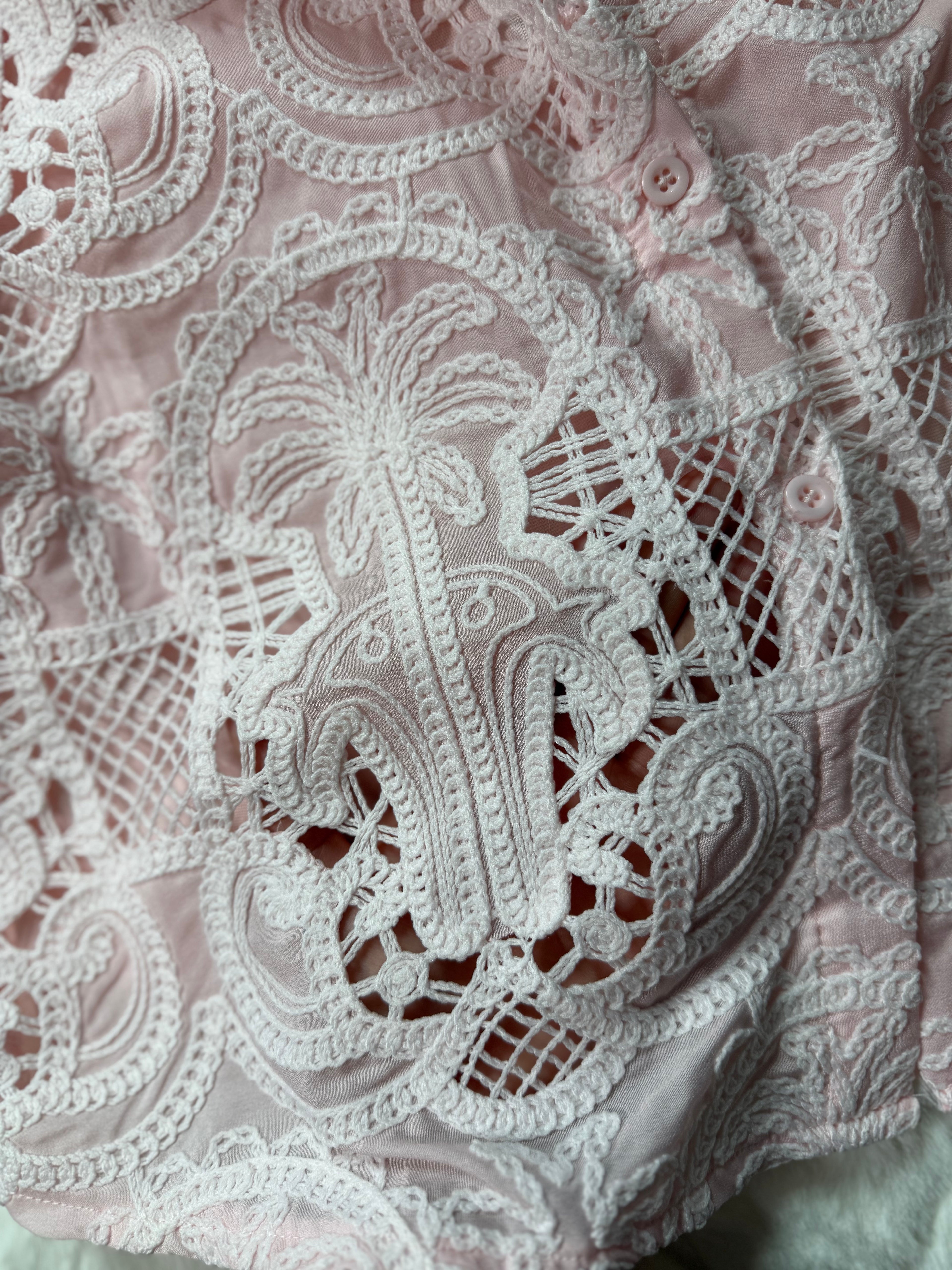 71348 Pastel Blouse Baby Pink