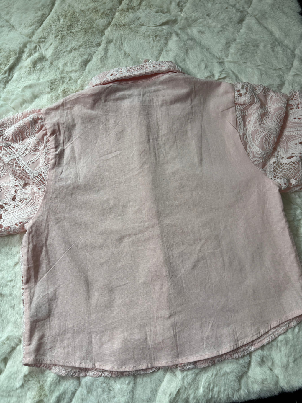 71348 Pastel Blouse Baby Pink