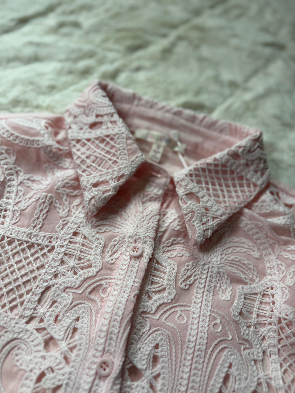 71348 Pastel Blouse Baby Pink