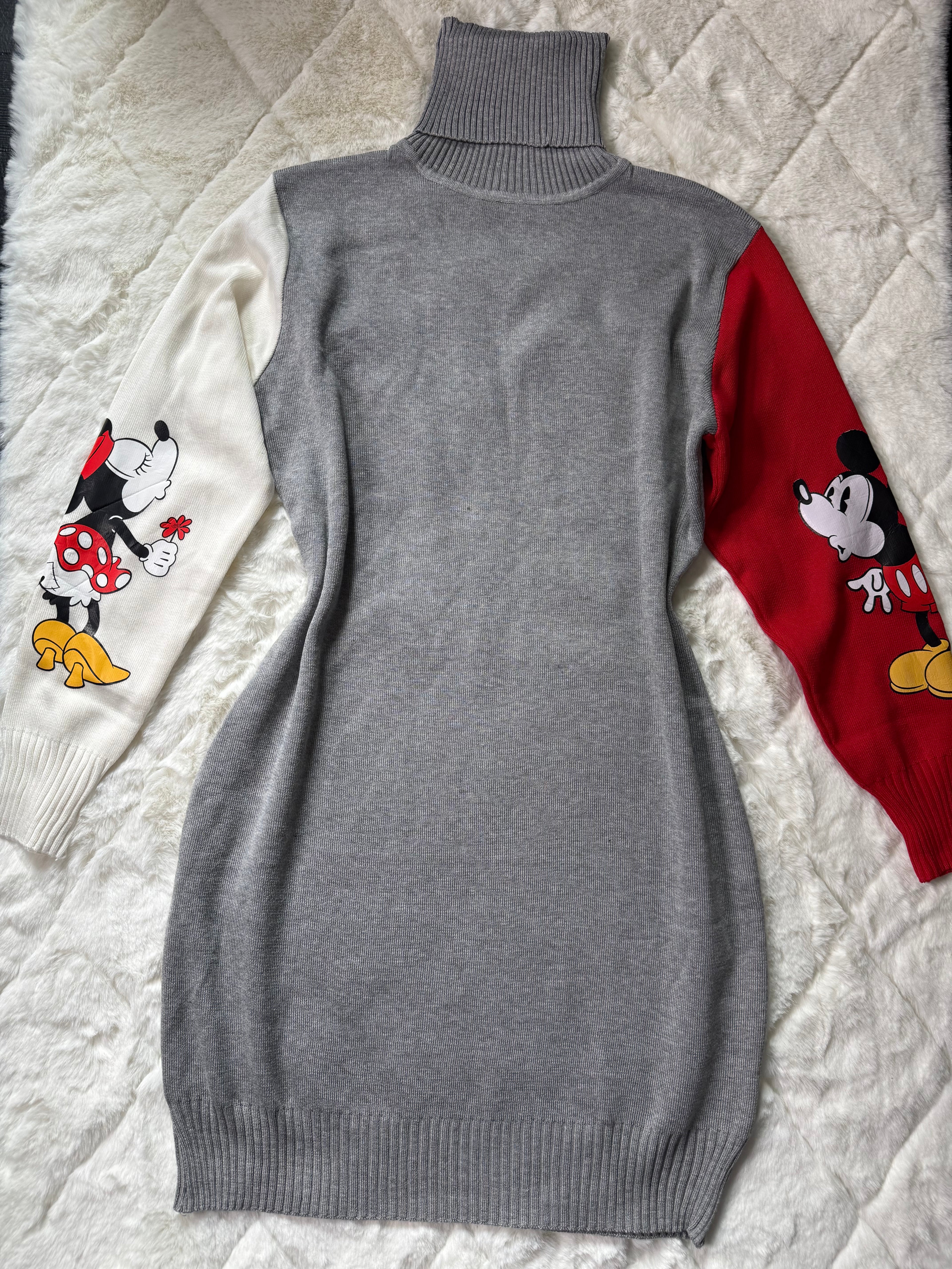 Los Ratones One Size Long-Sleeve Turtleneck Fall Dress