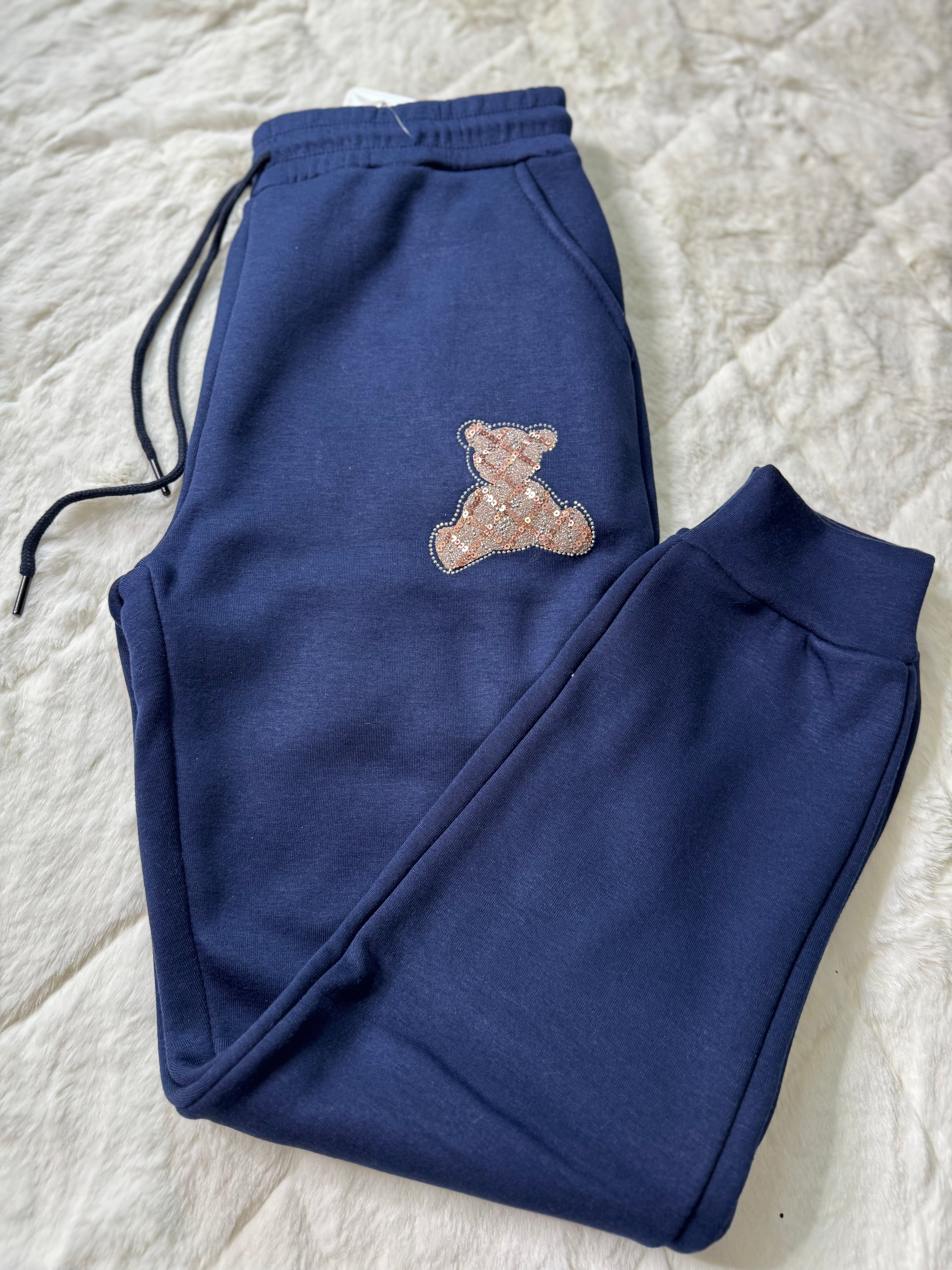 2212M BrownBear Cozy Plush Pants