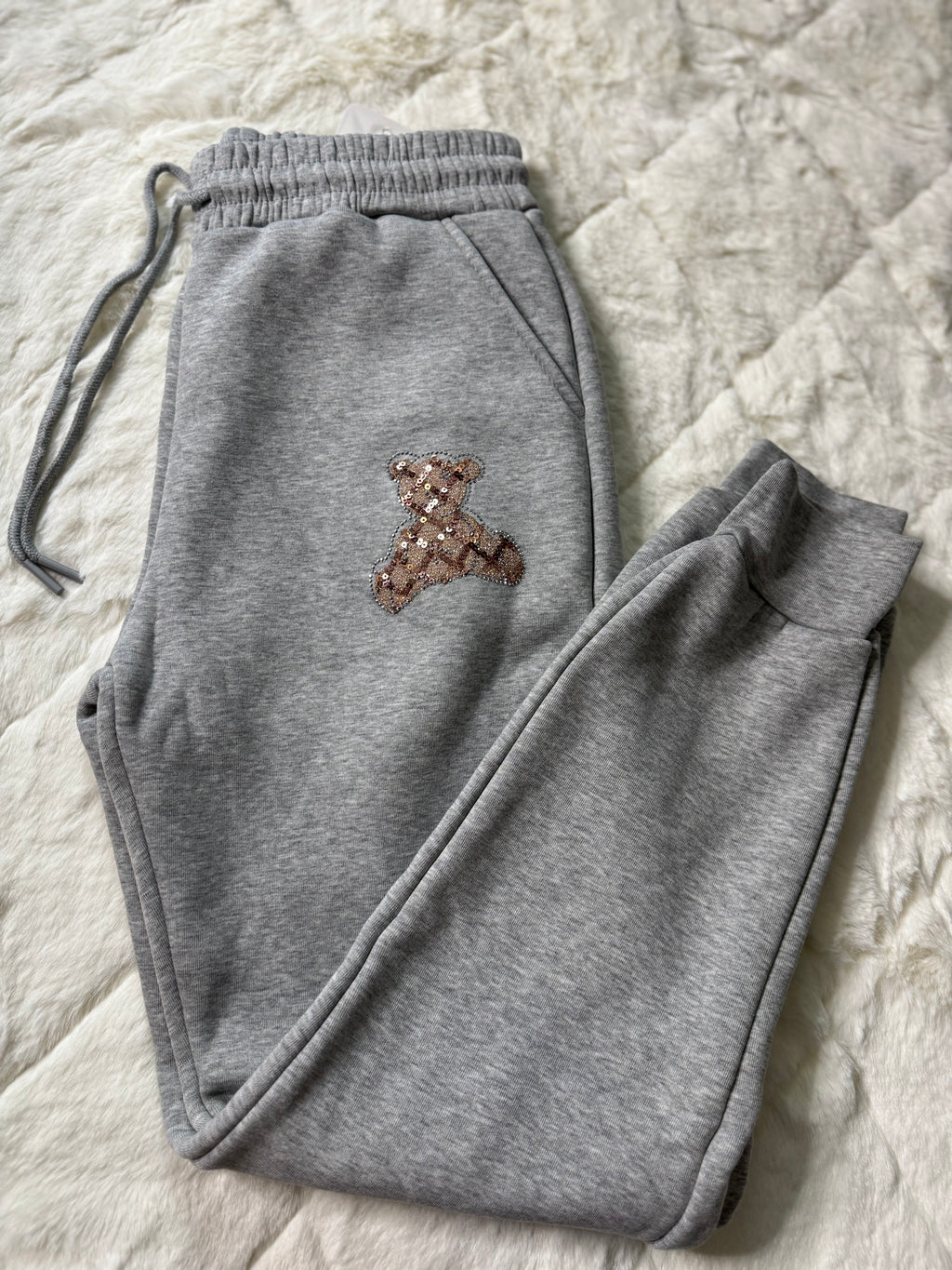 2212M L/XL BrownBear Cozy Plush Pants
