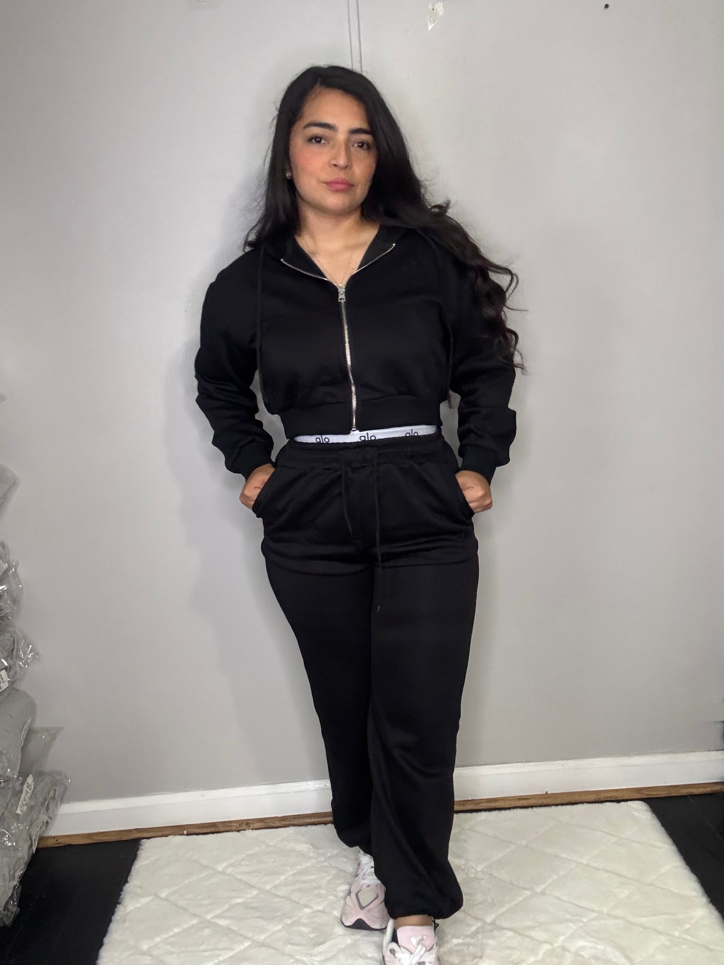 Alondra Red Set Hoodie and Pants