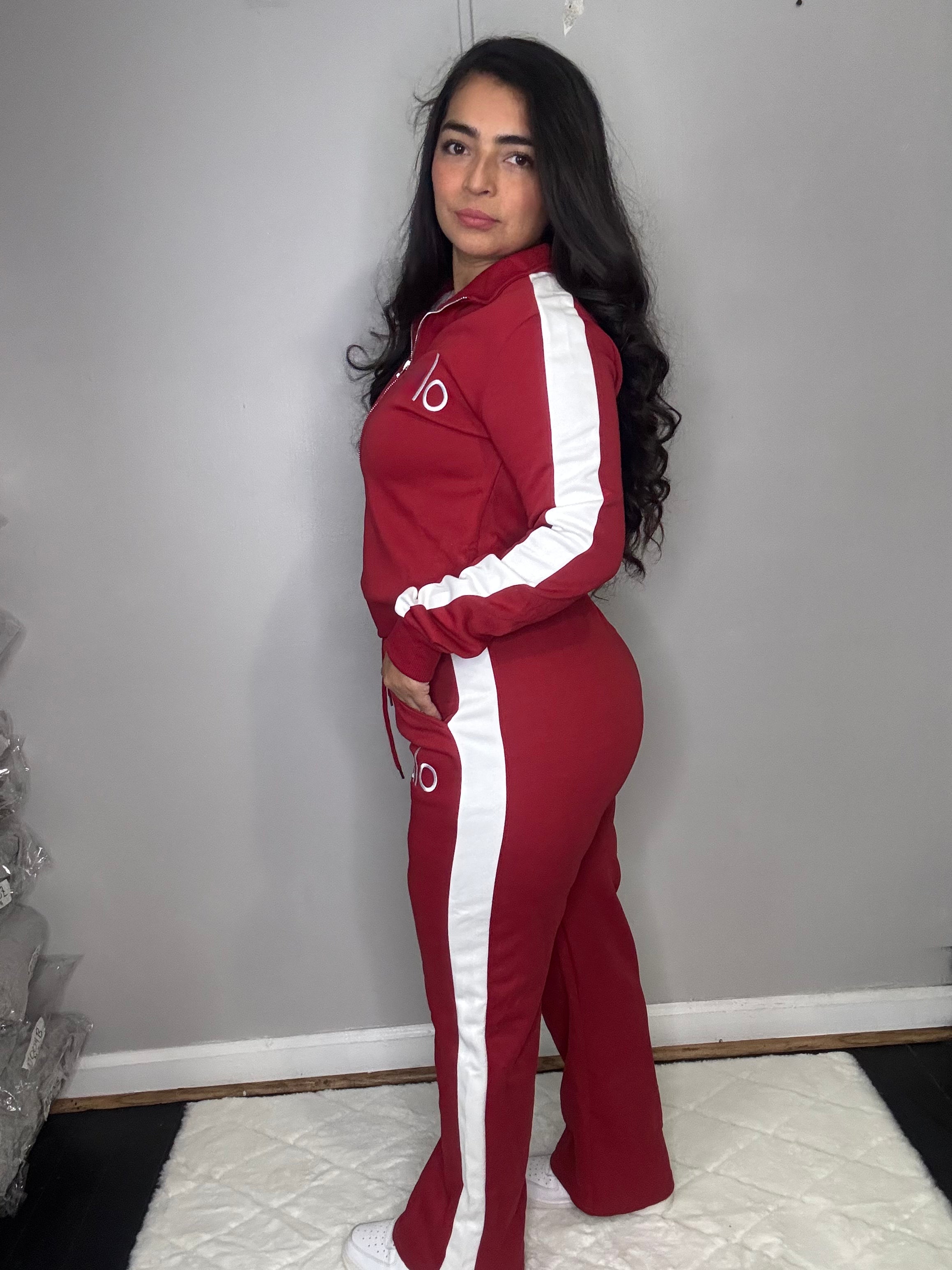 Alondra Set Red Hootie and Pant