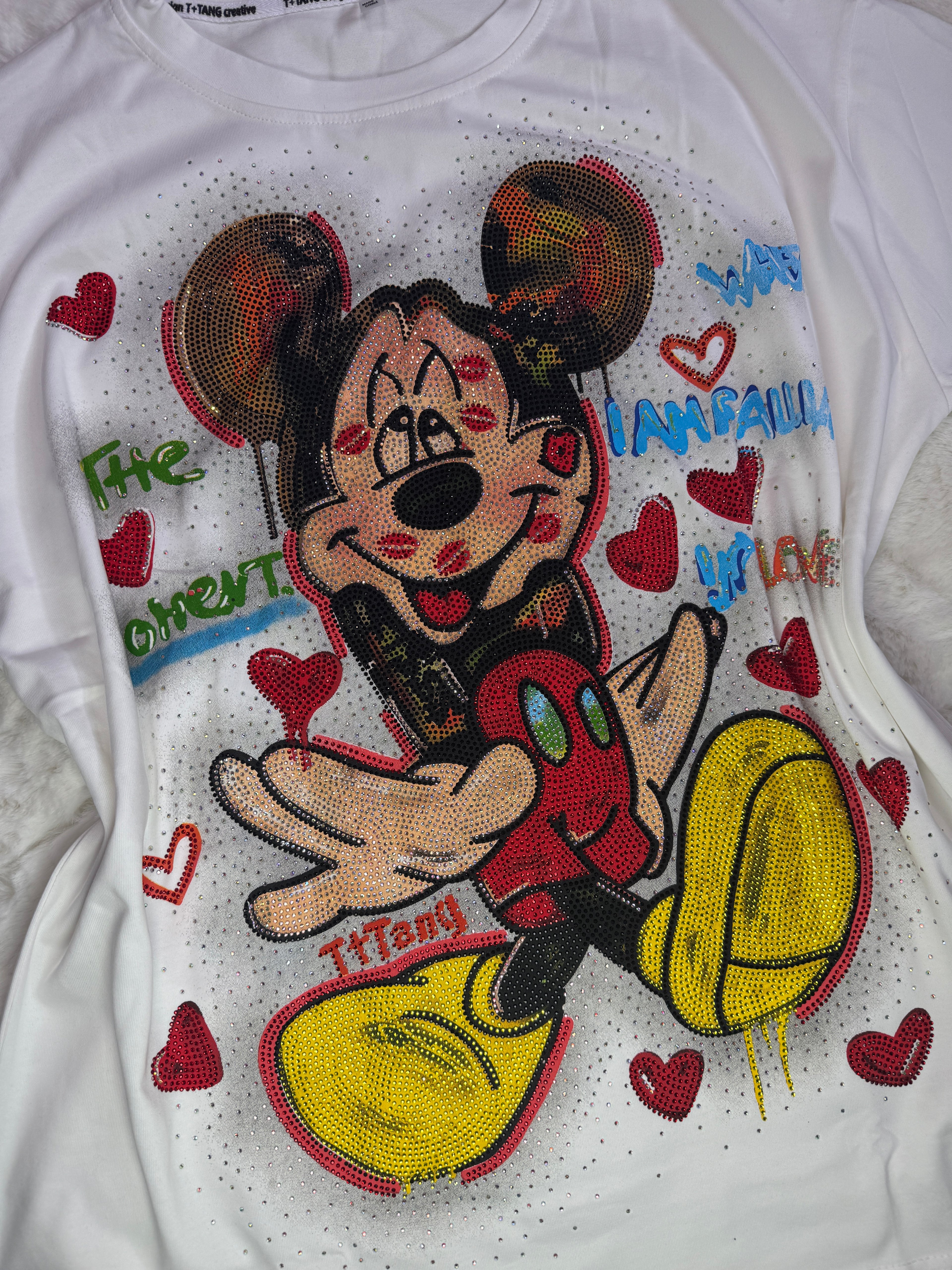 Raton Besos Oversize Tshirt with Stones