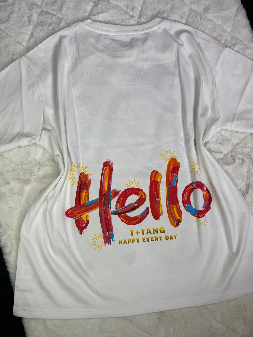 Raton Besos Oversize Tshirt with Stones