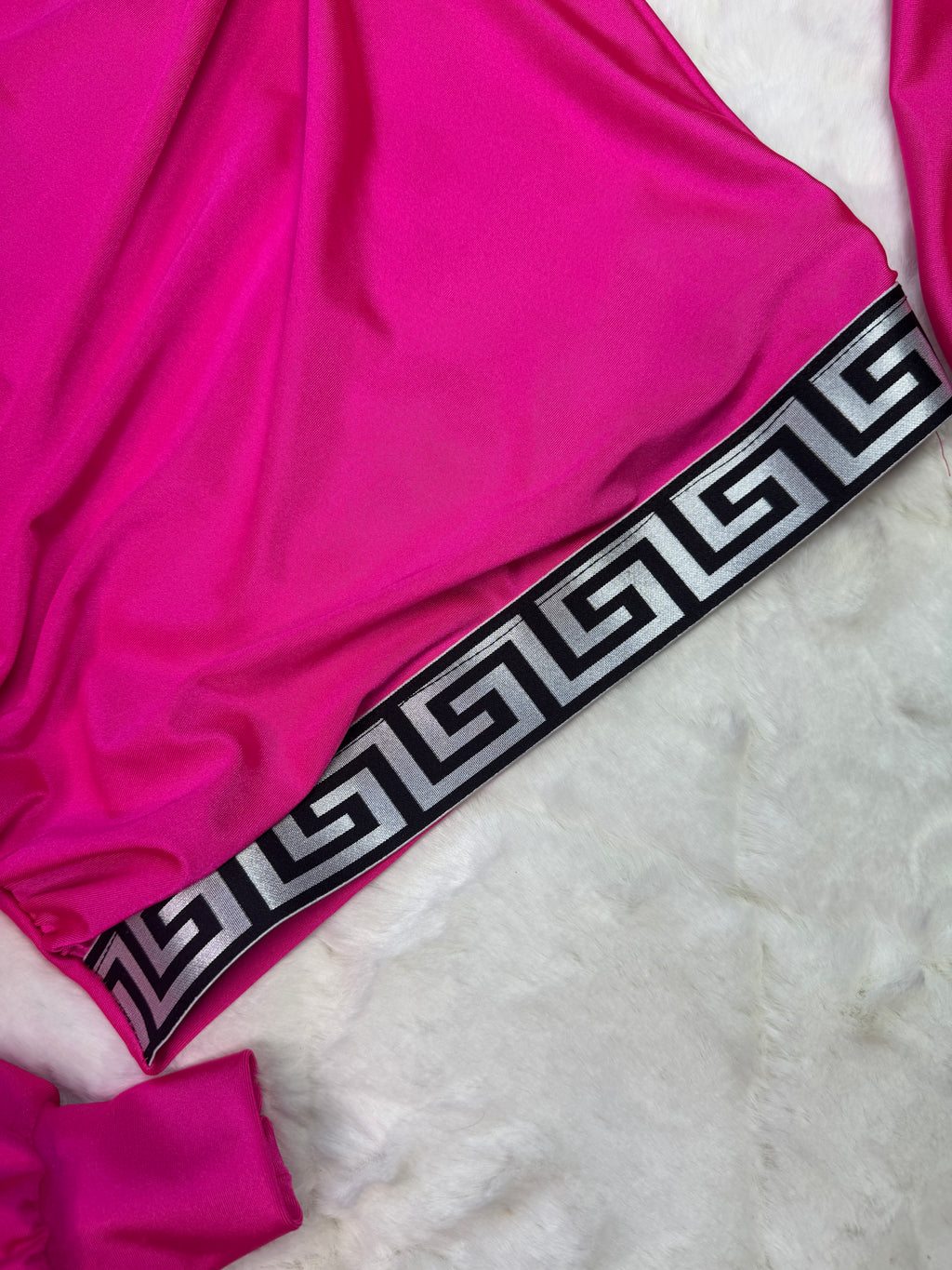 14154 Fucsia Belle Waistline Blouse