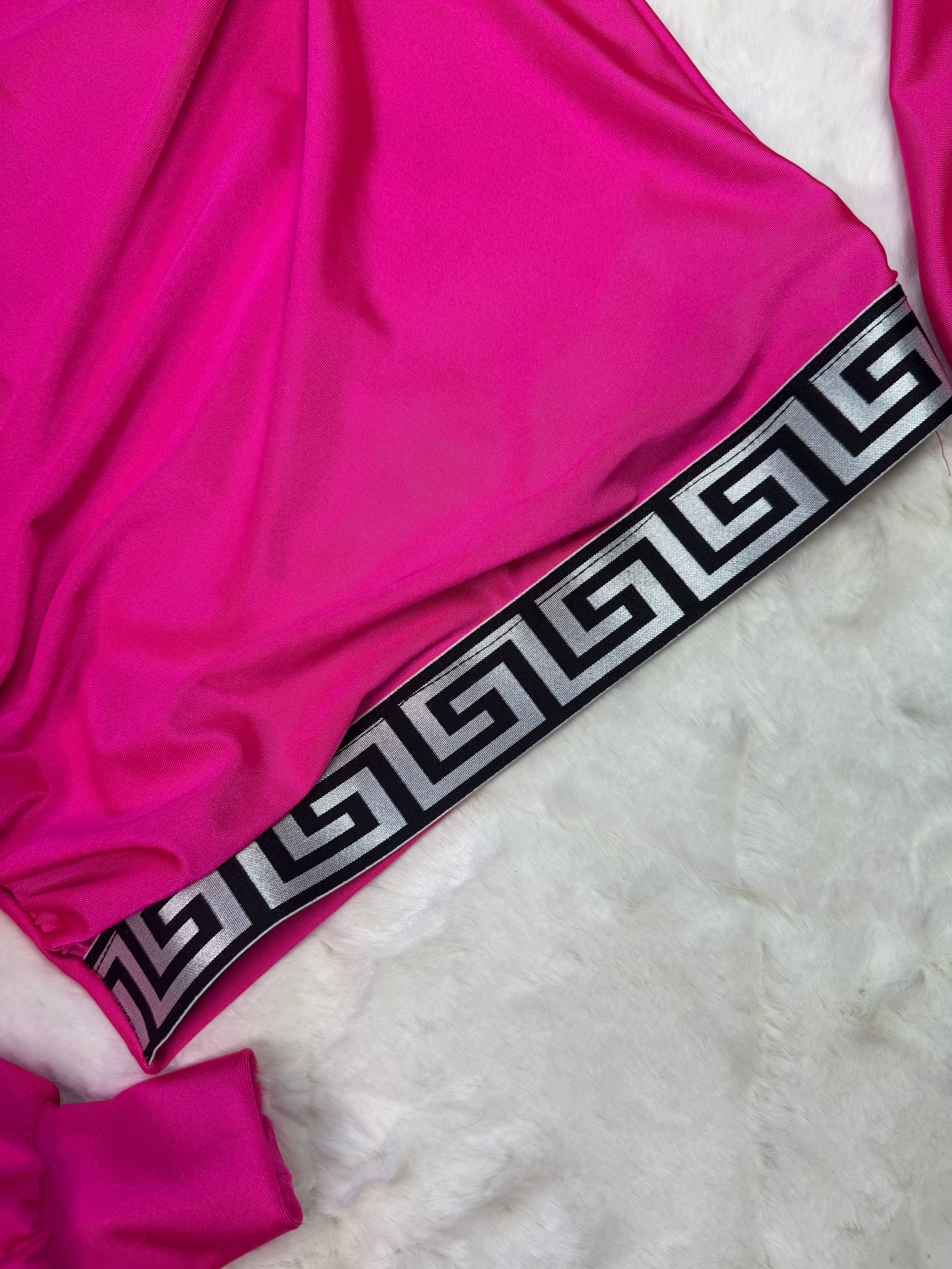 14154 Fucsia Belle Waistline Blouse