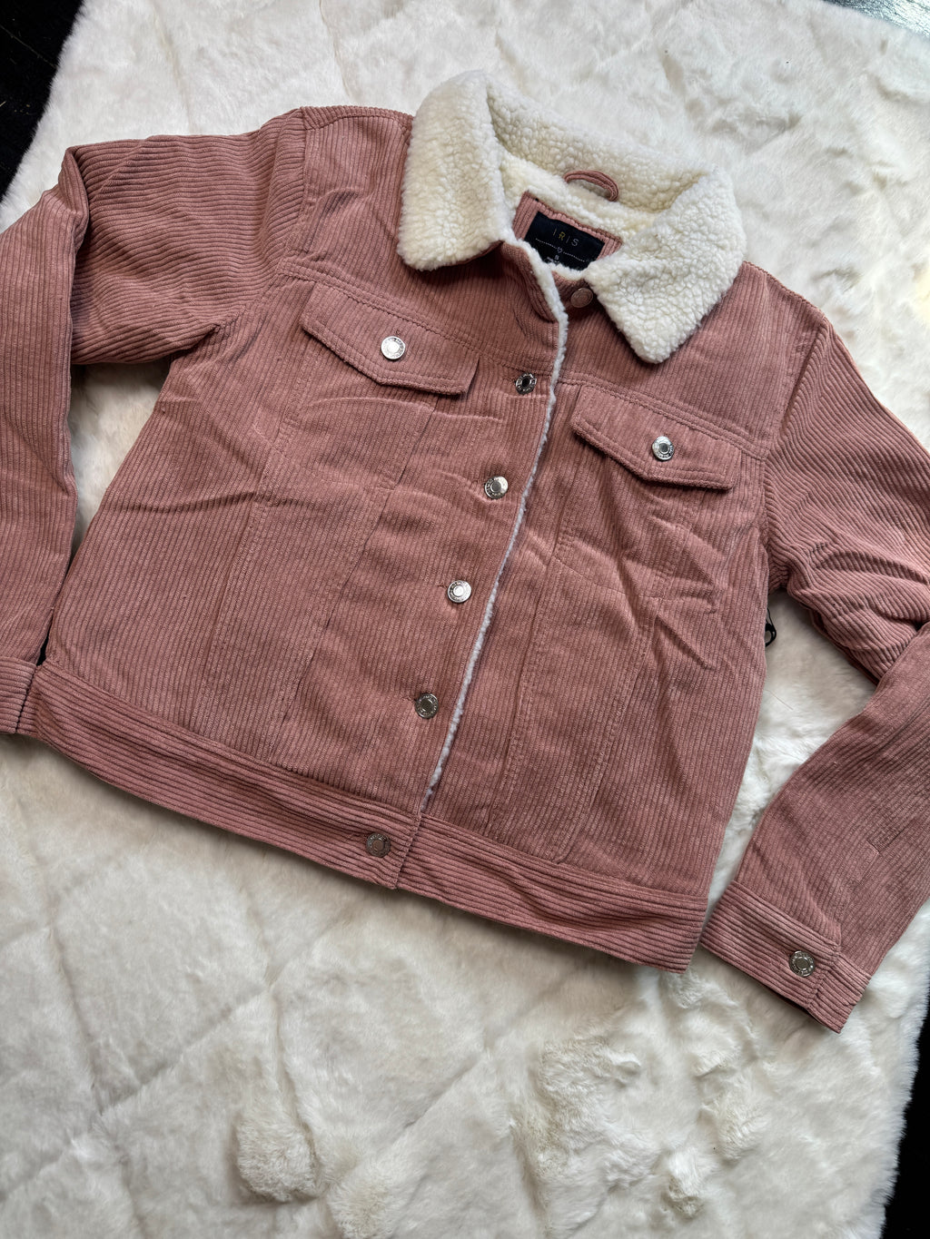 Pink CozySheep Winter Jacket Size S
