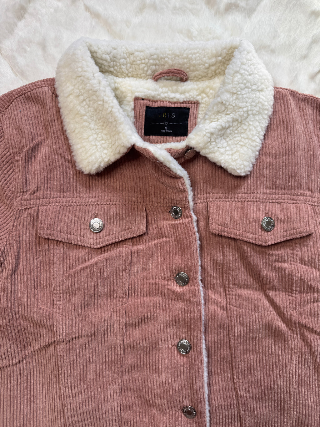 Pink CozySheep Winter Jacket Size S