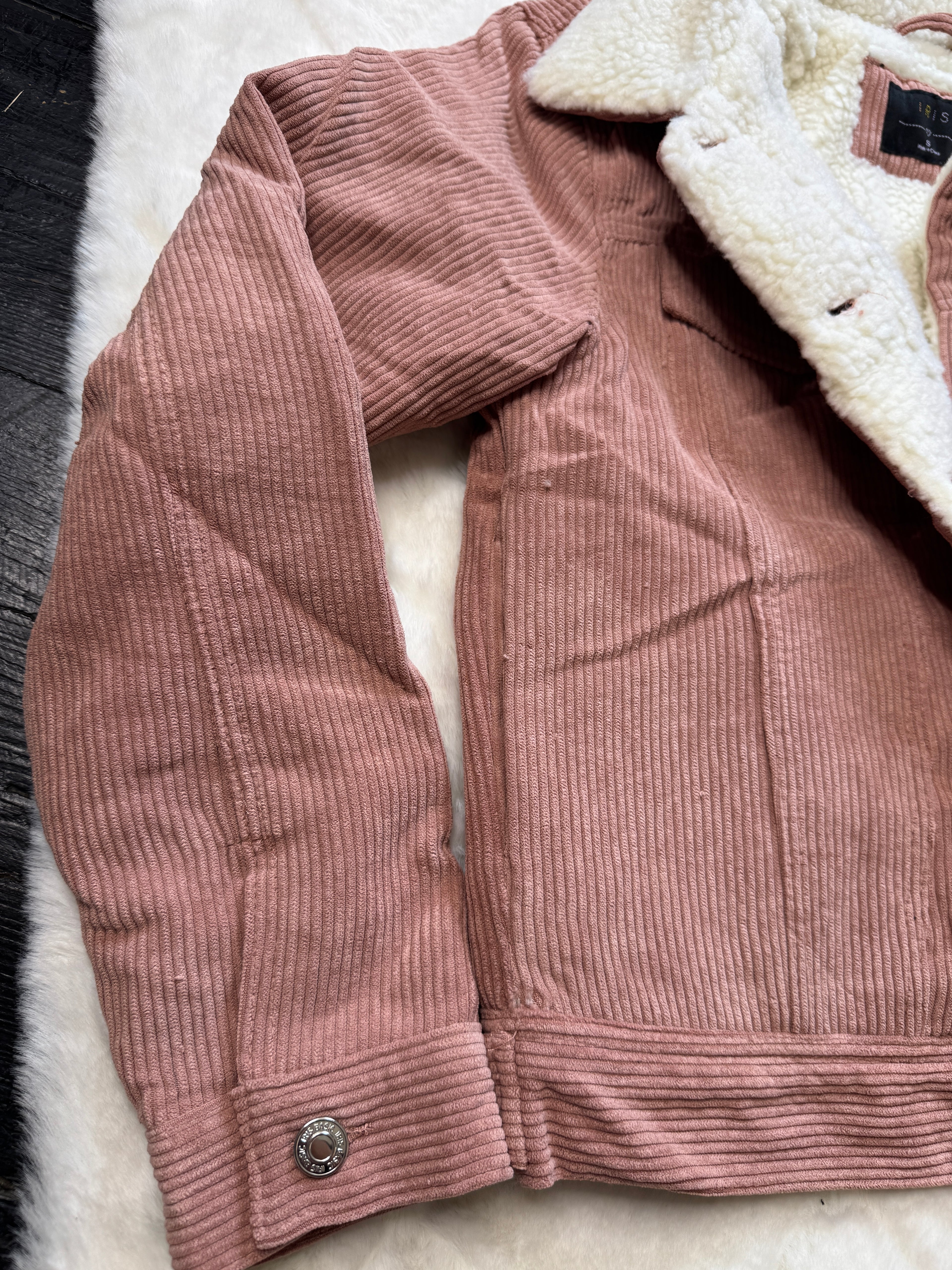 Pink CozySheep Winter Jacket Size S