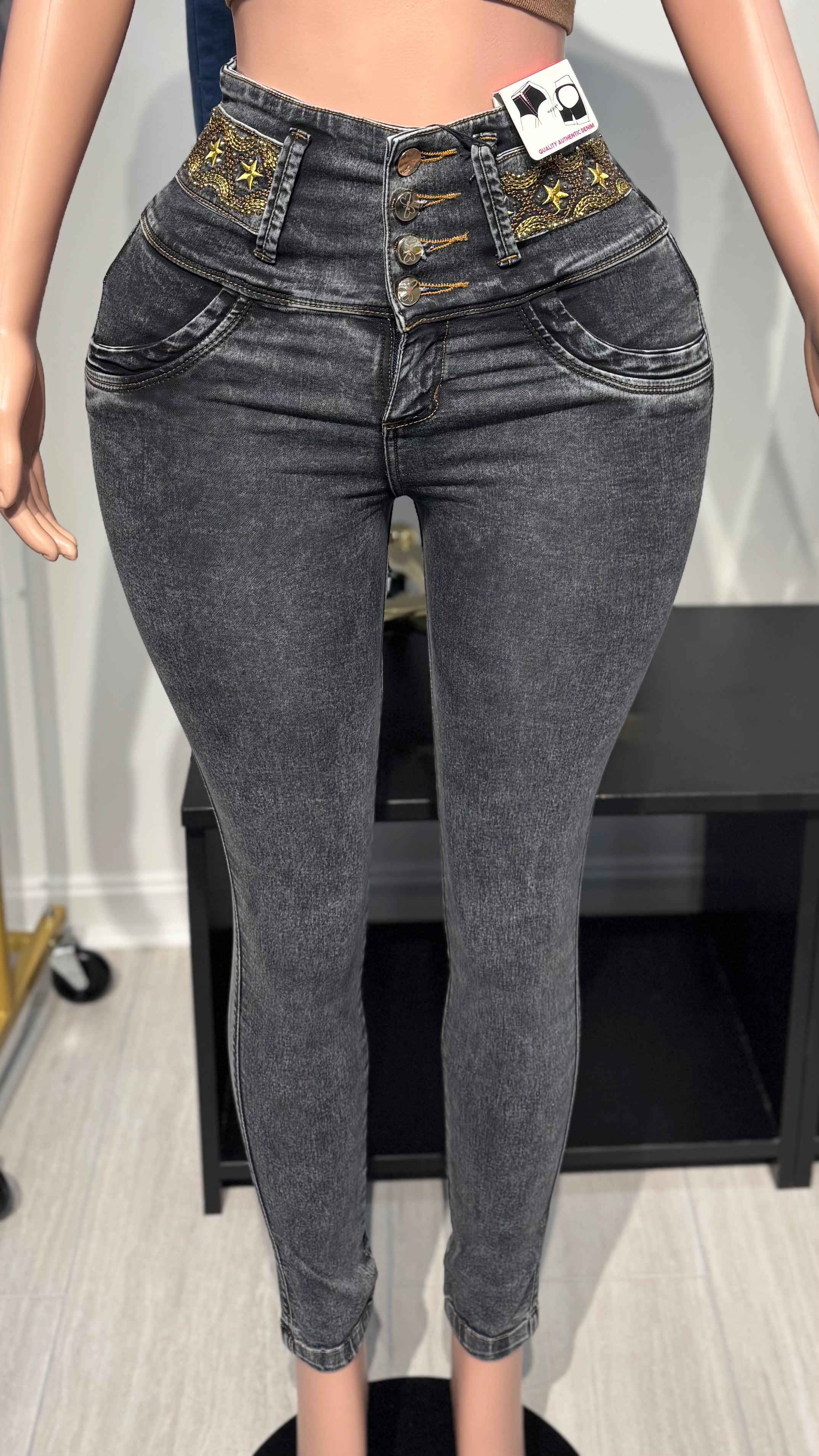 Ref: Brenda Colombian Jean with Lower Belly Control and Booty Lifting