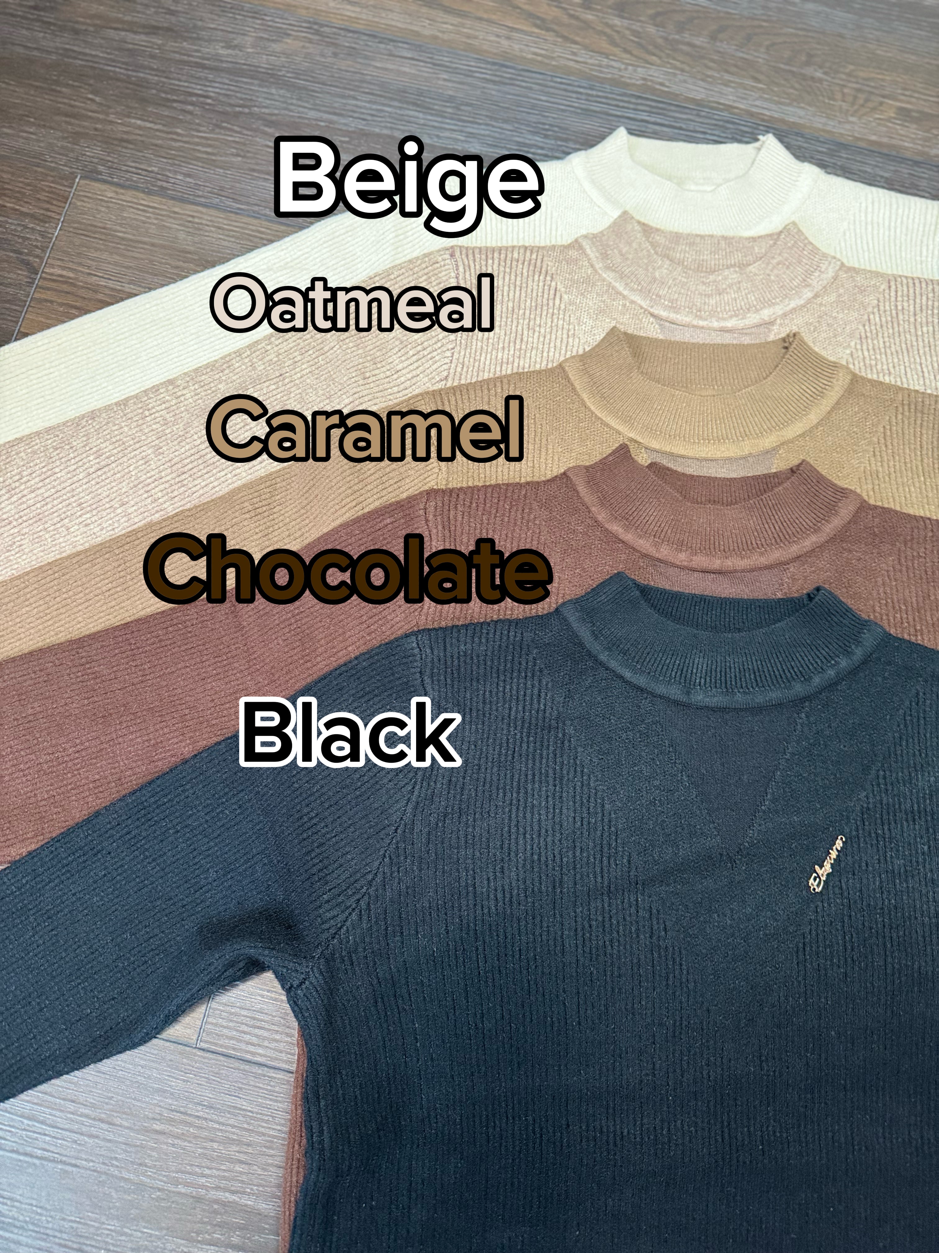 Autumn Whispers Collection  Cozy Long Sleeve Sueters